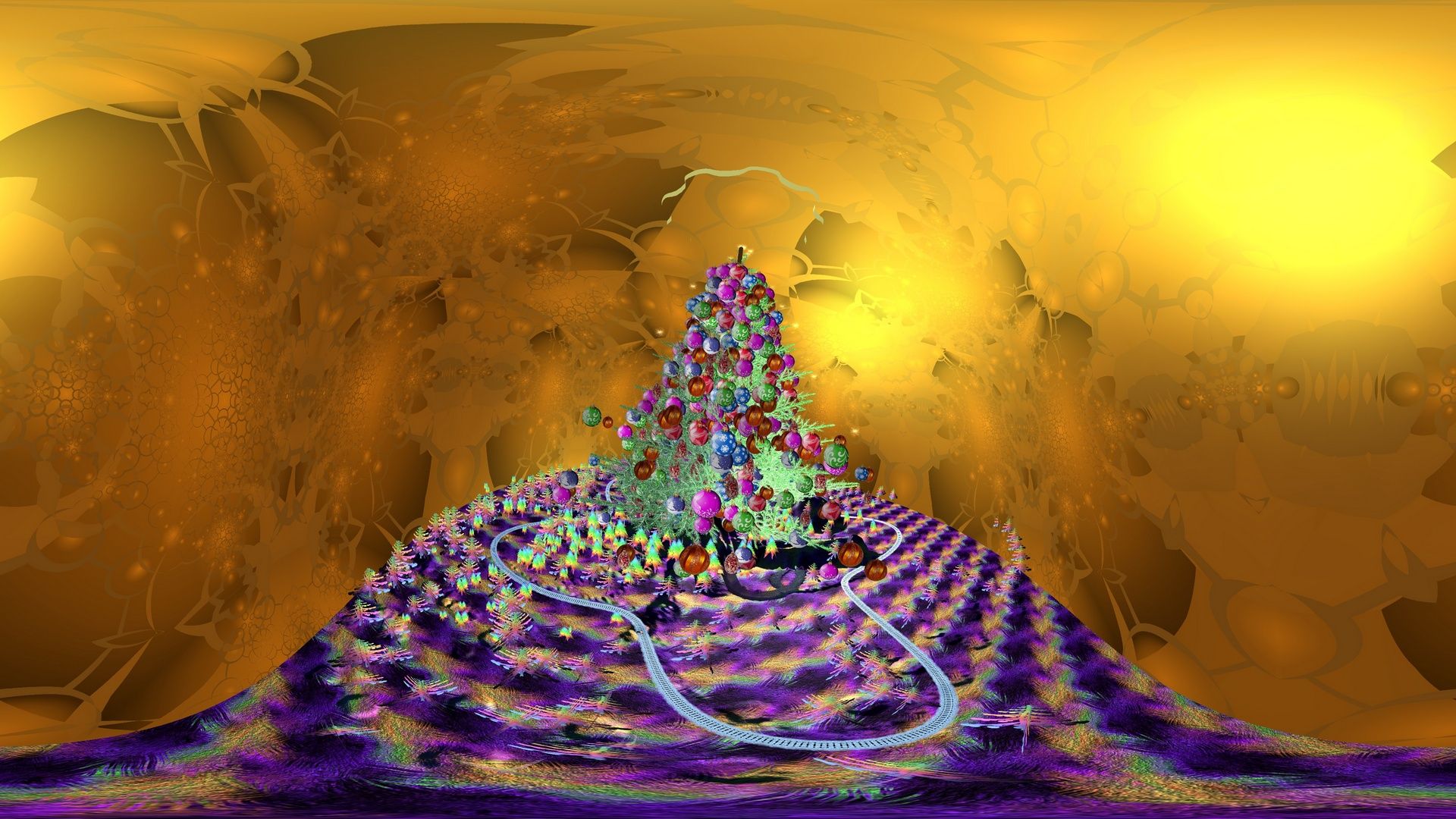 1920x1080 Fantasy World in 360: Christmas World