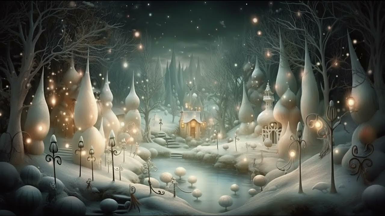 1280x720 TV Art Screensaver. Enchanted