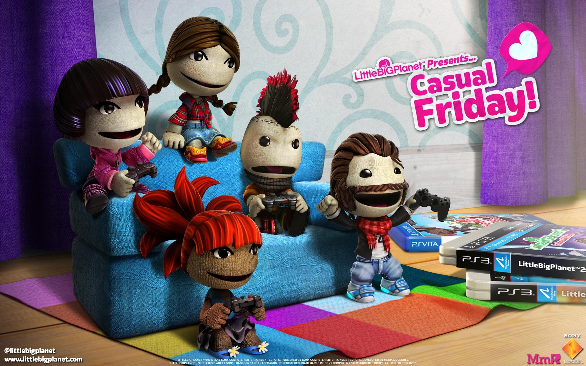 1920x1200 Sackboy's Casual Friday Costumes