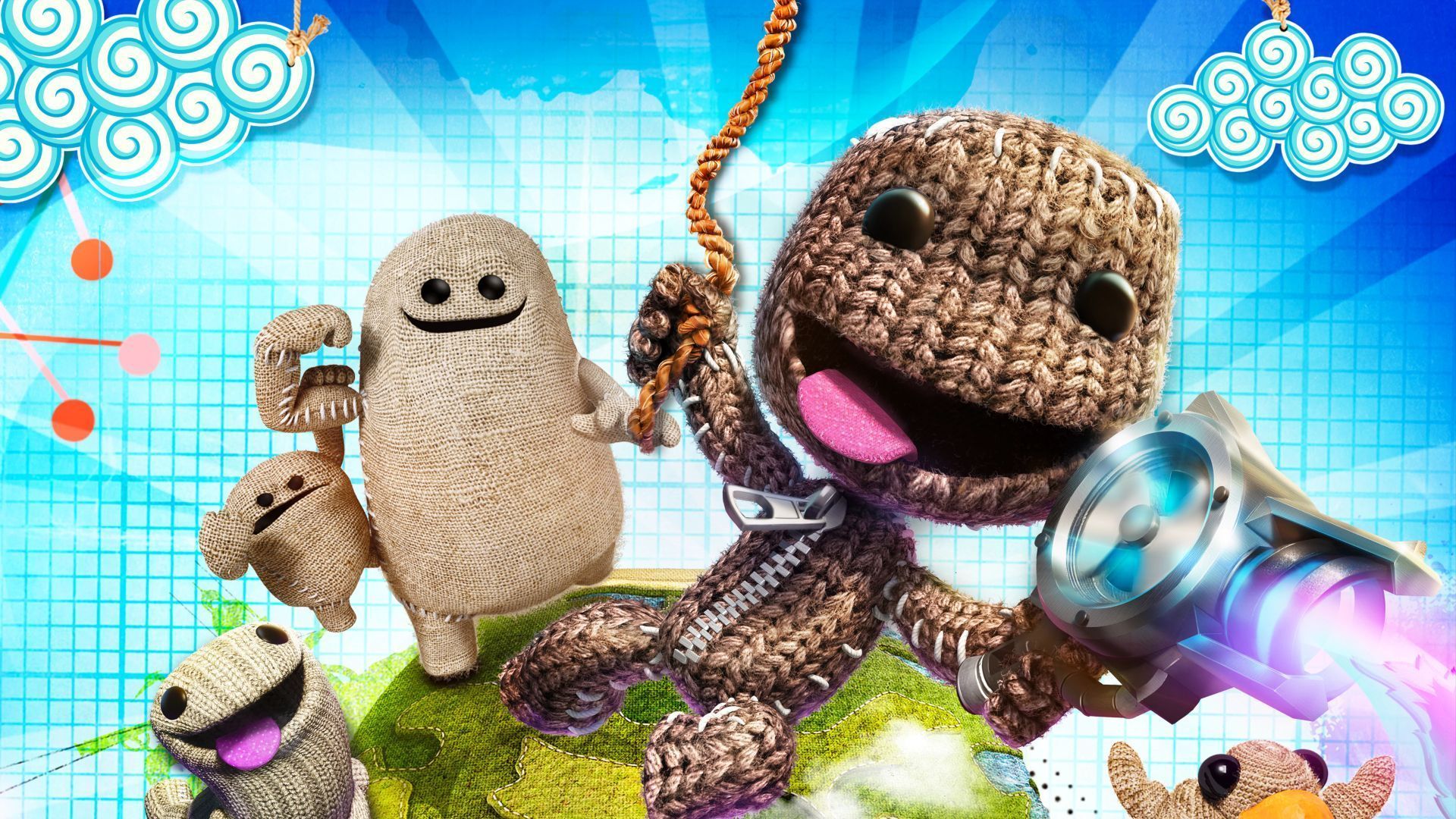 1920x1080 When Sumo met Sackboy