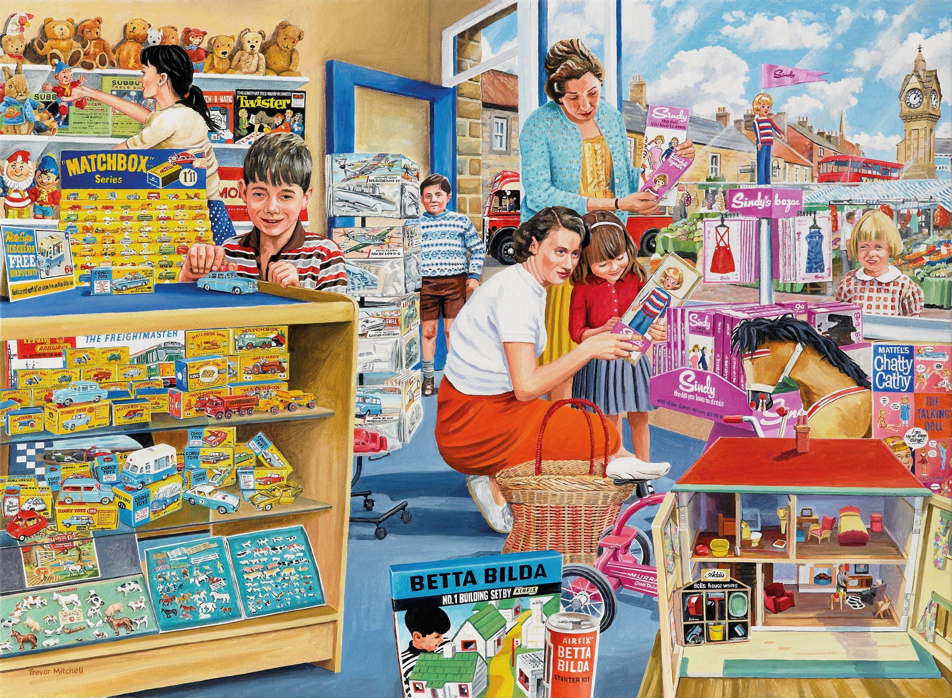 3200x2347 In The Toy Shop Wall Mural