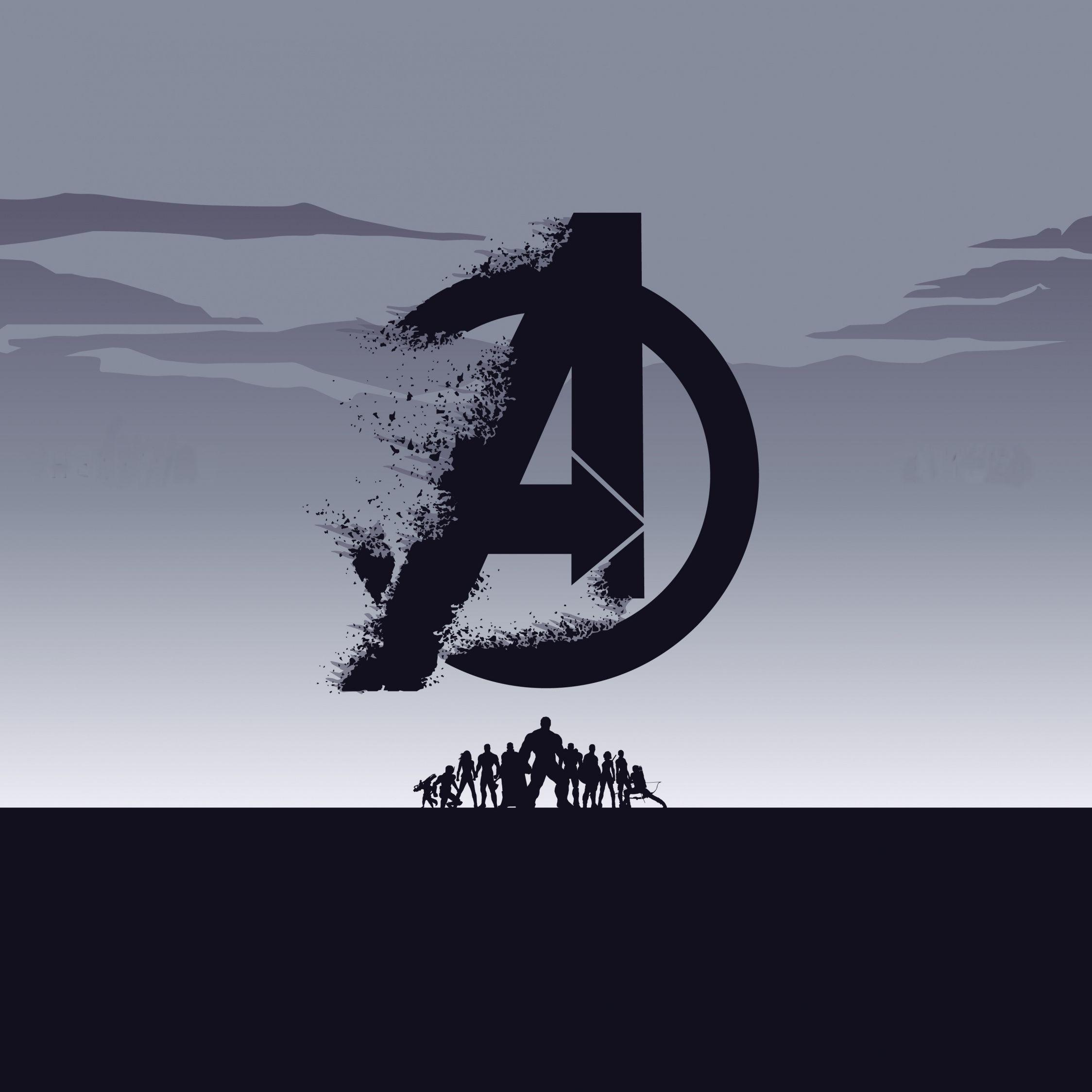 2248x2248 Tải xuống 2248x2248 hình nền 2019 phim, Avengers: endgame
