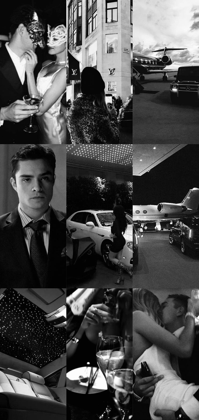 850x1788 Luxury Designer Chuck Bass Aesthetic