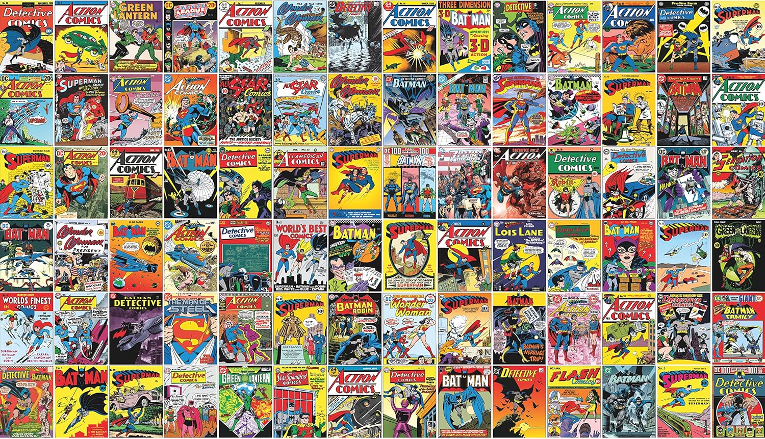 1500x861 RoomMates RMK12271M Classic DC Comics