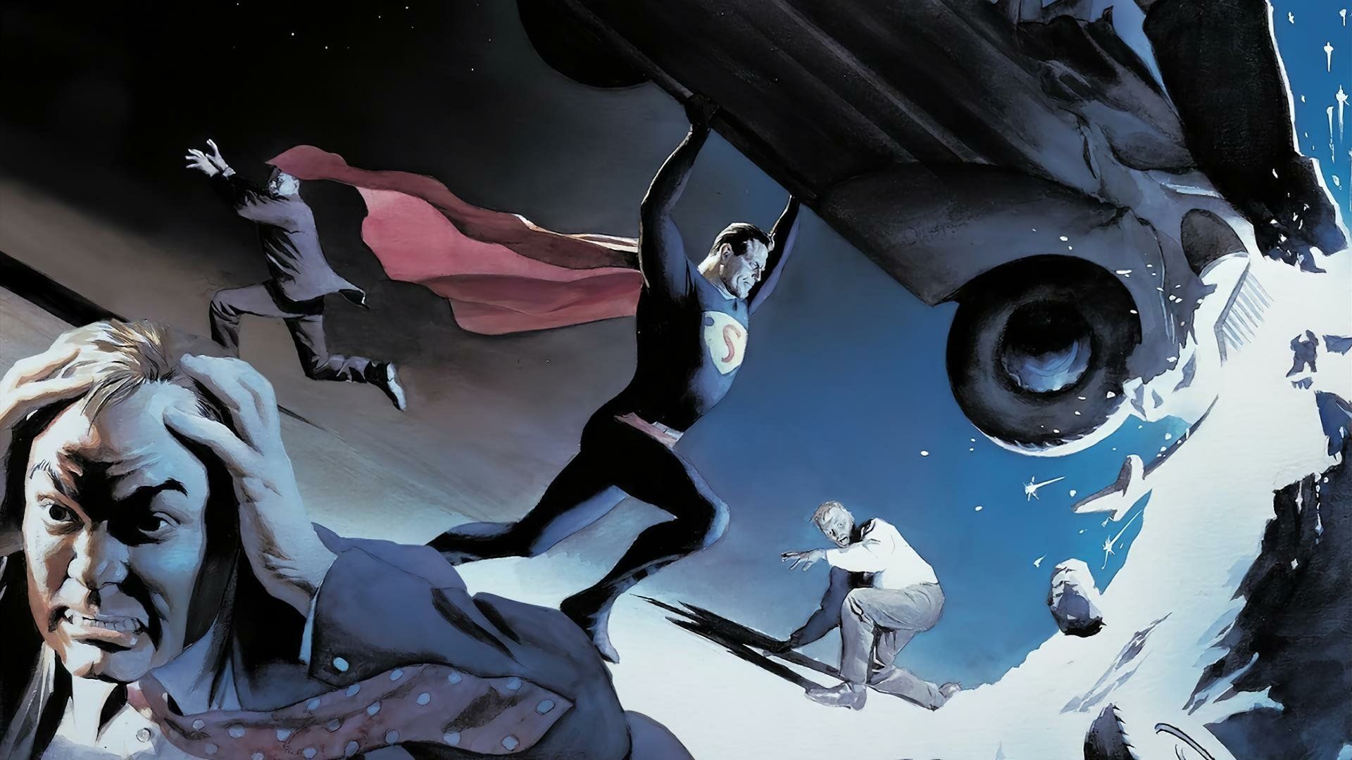 1920x1080 Alex Ross Superman HD Wallpaper