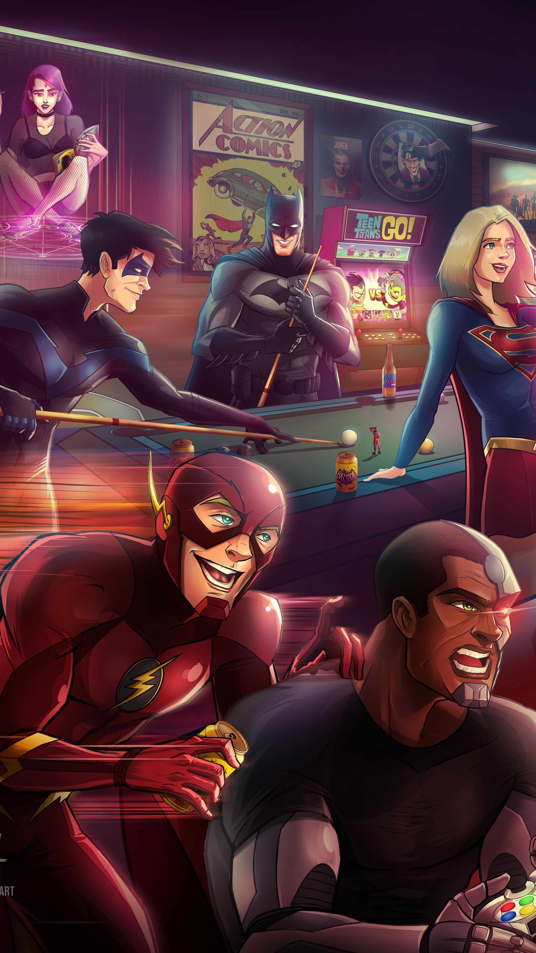 2160x3840 DC Heroes Wallpaper 35 image