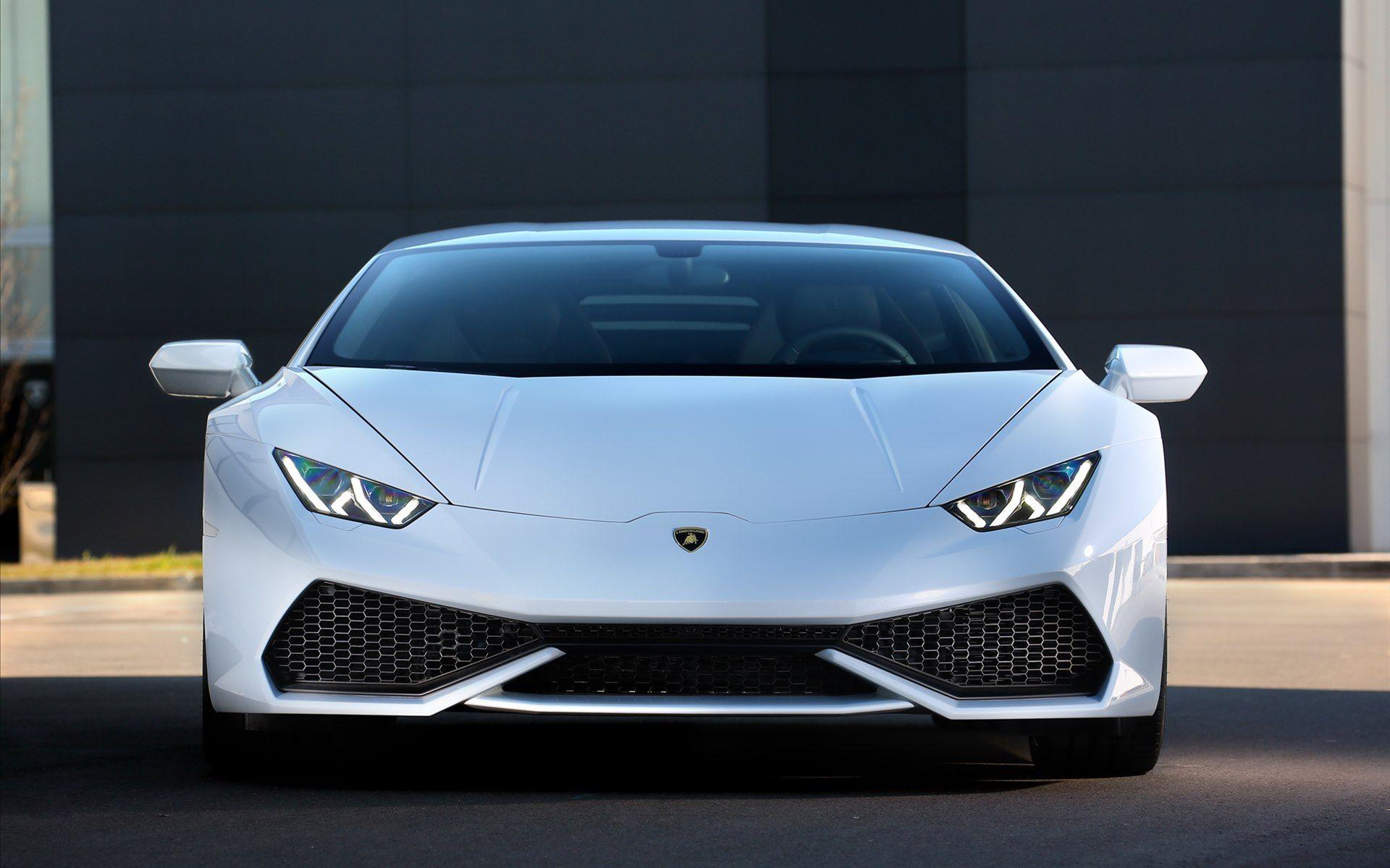 1920x1200 Free Download Lamborghini Huracan Spyder White Wallpaper