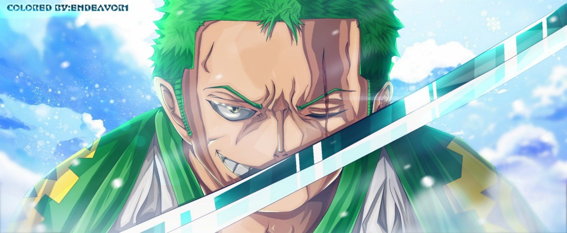 1920x790 Download Roronoa Zoro Anime One Piece