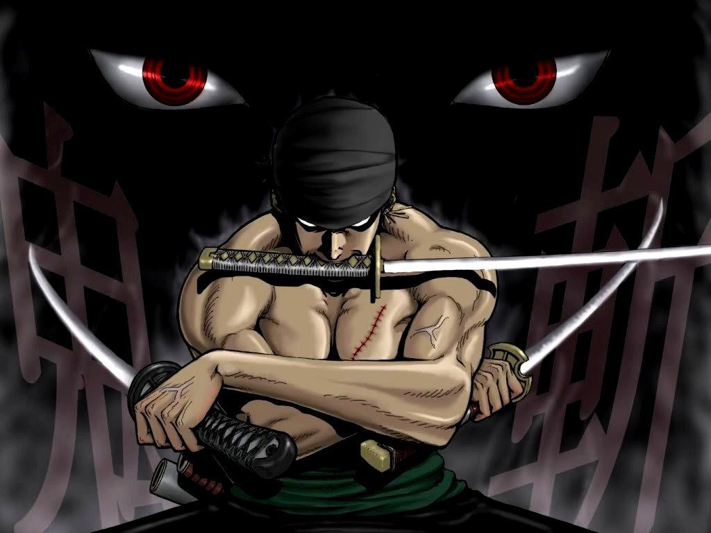 1024x768 Zoro And Lucky Fighting Wallpaper