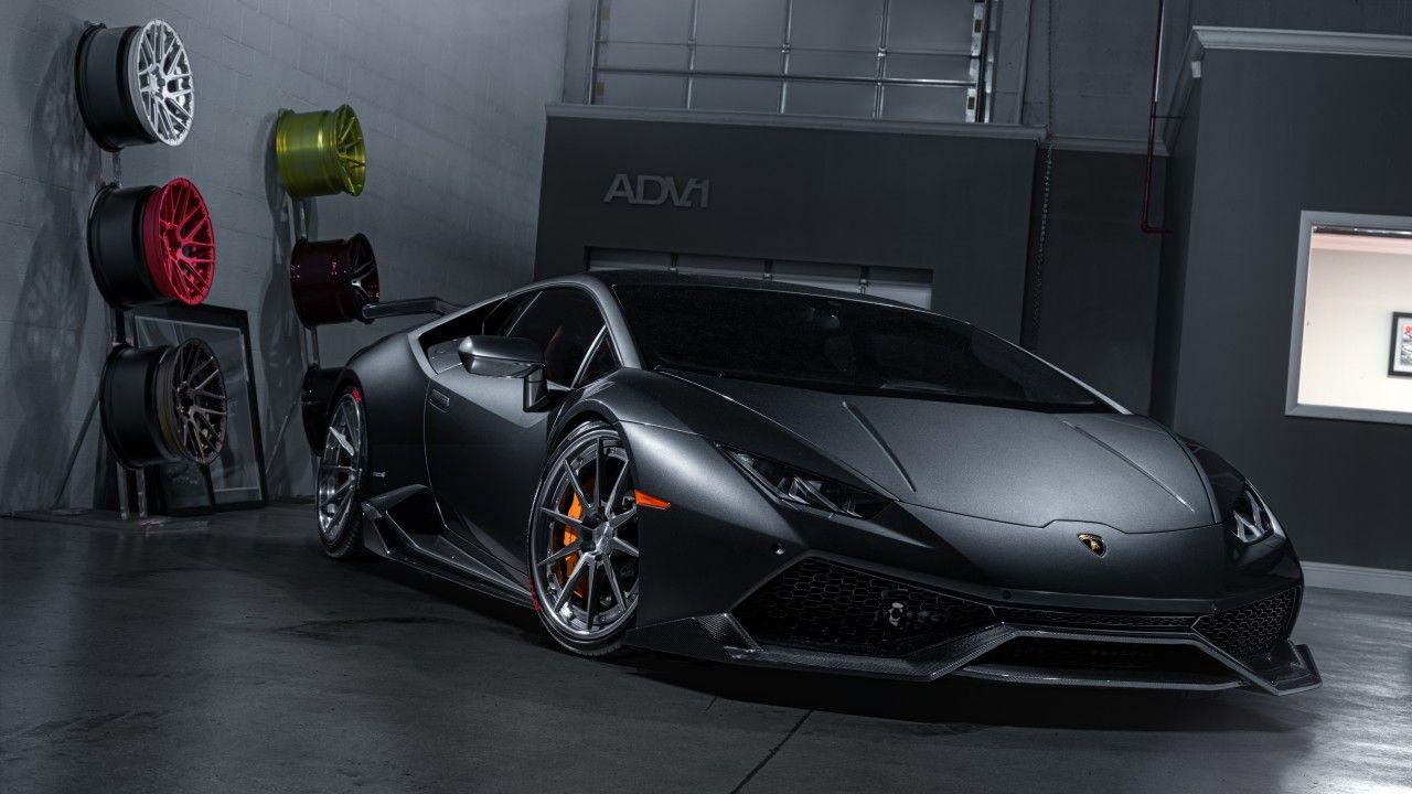 1280x720 Wallpaper Lamborghini Huracan, ADV1 Wheels, 4K, 8K, Automotive