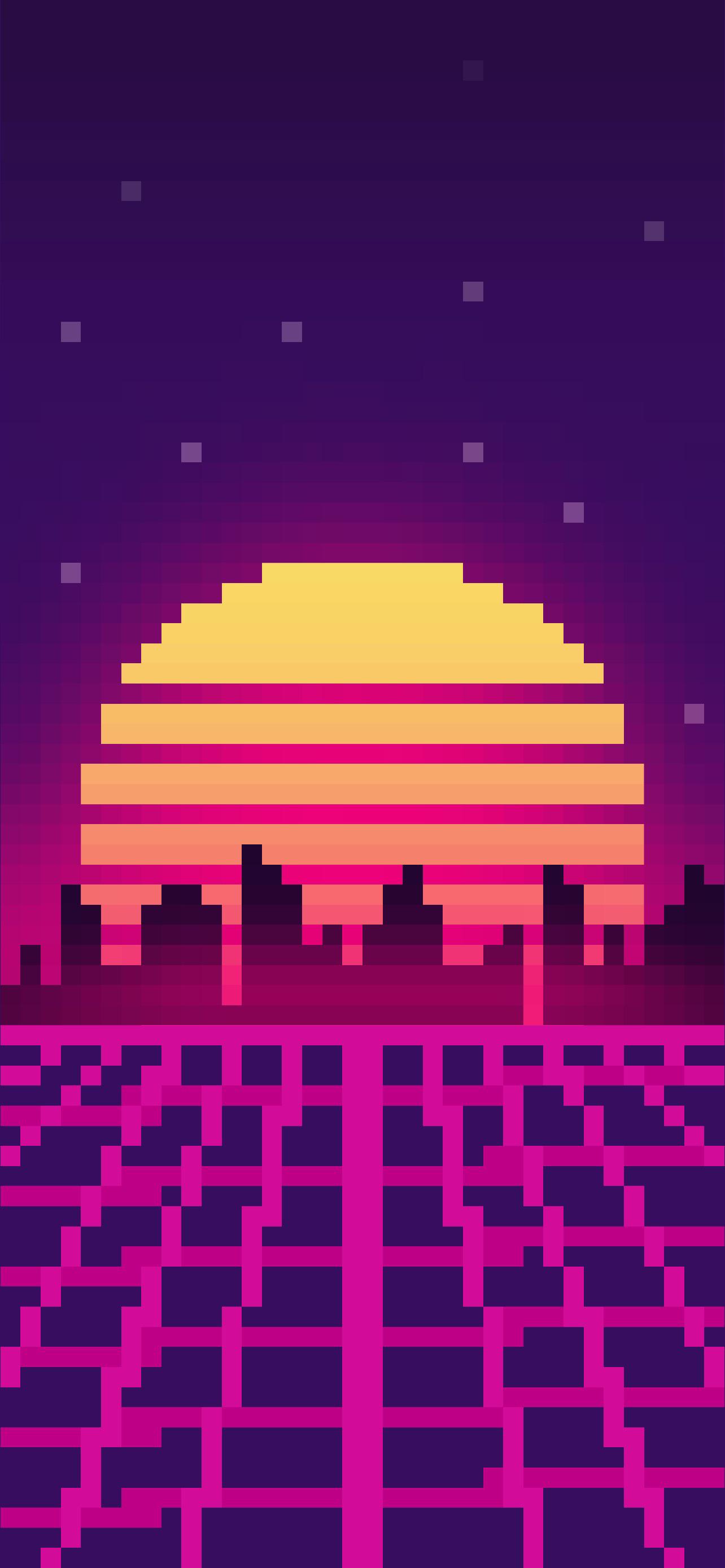 1284x2778 Made my first pixel art wallpaper today