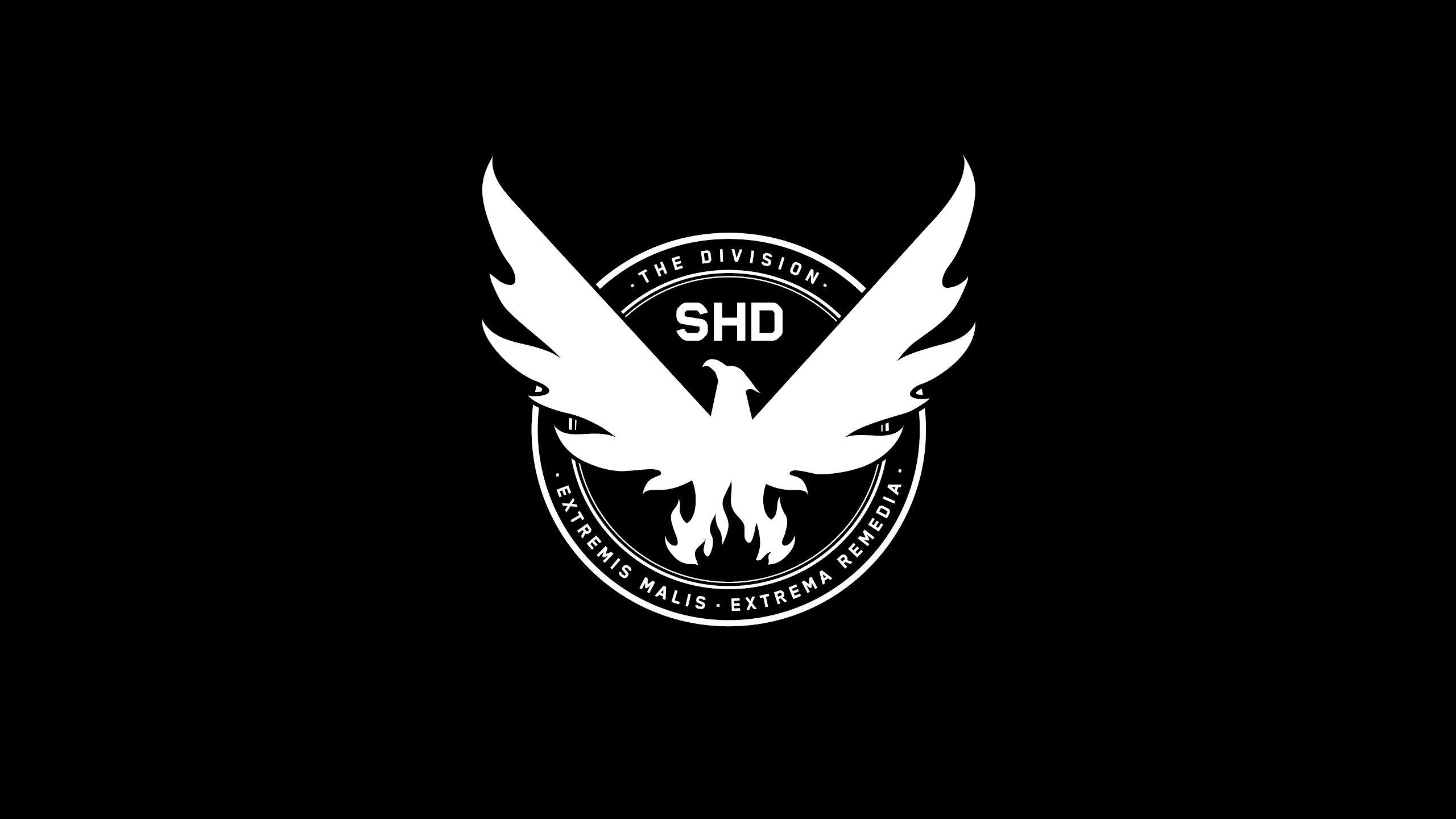 2560x1440 The Division 2 SHD Phoenix Logo 8K Wallpaper
