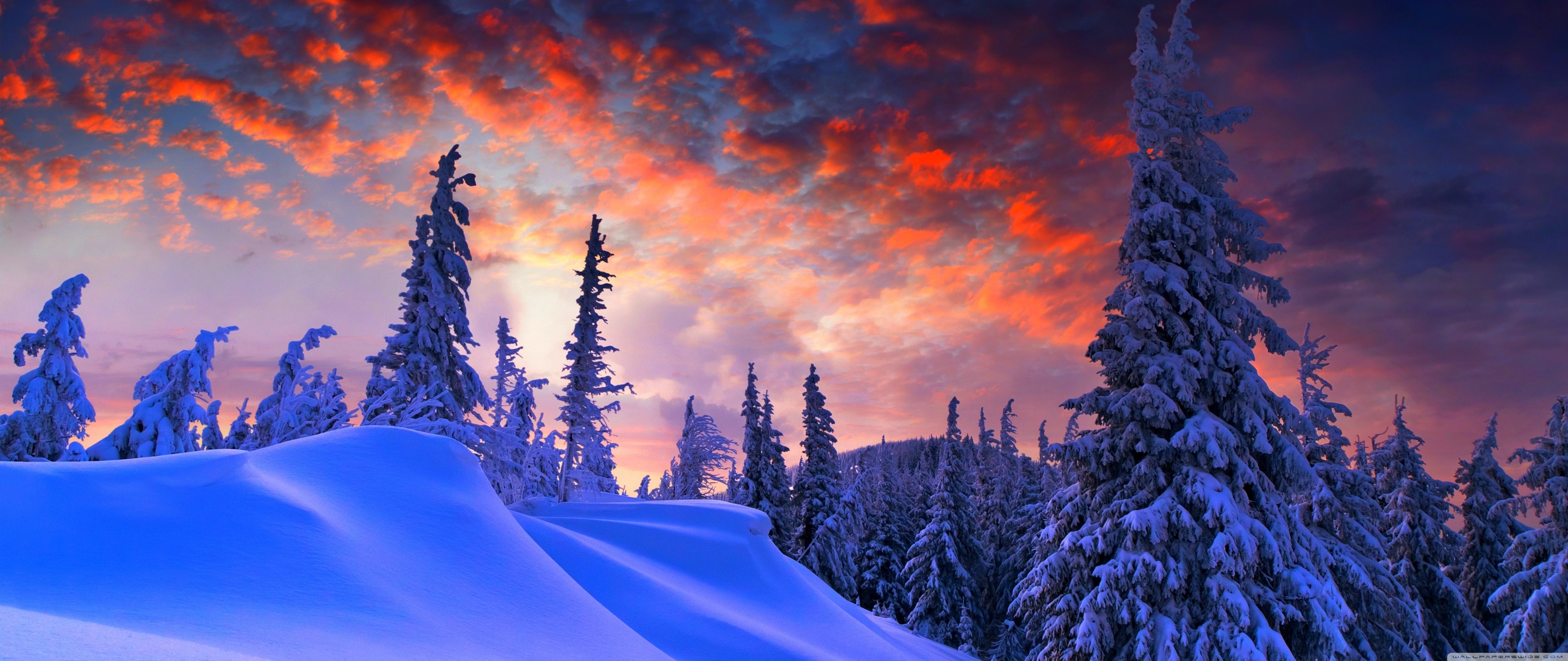 5120x2160 Christmas 4k Ultrawide Wallpaper