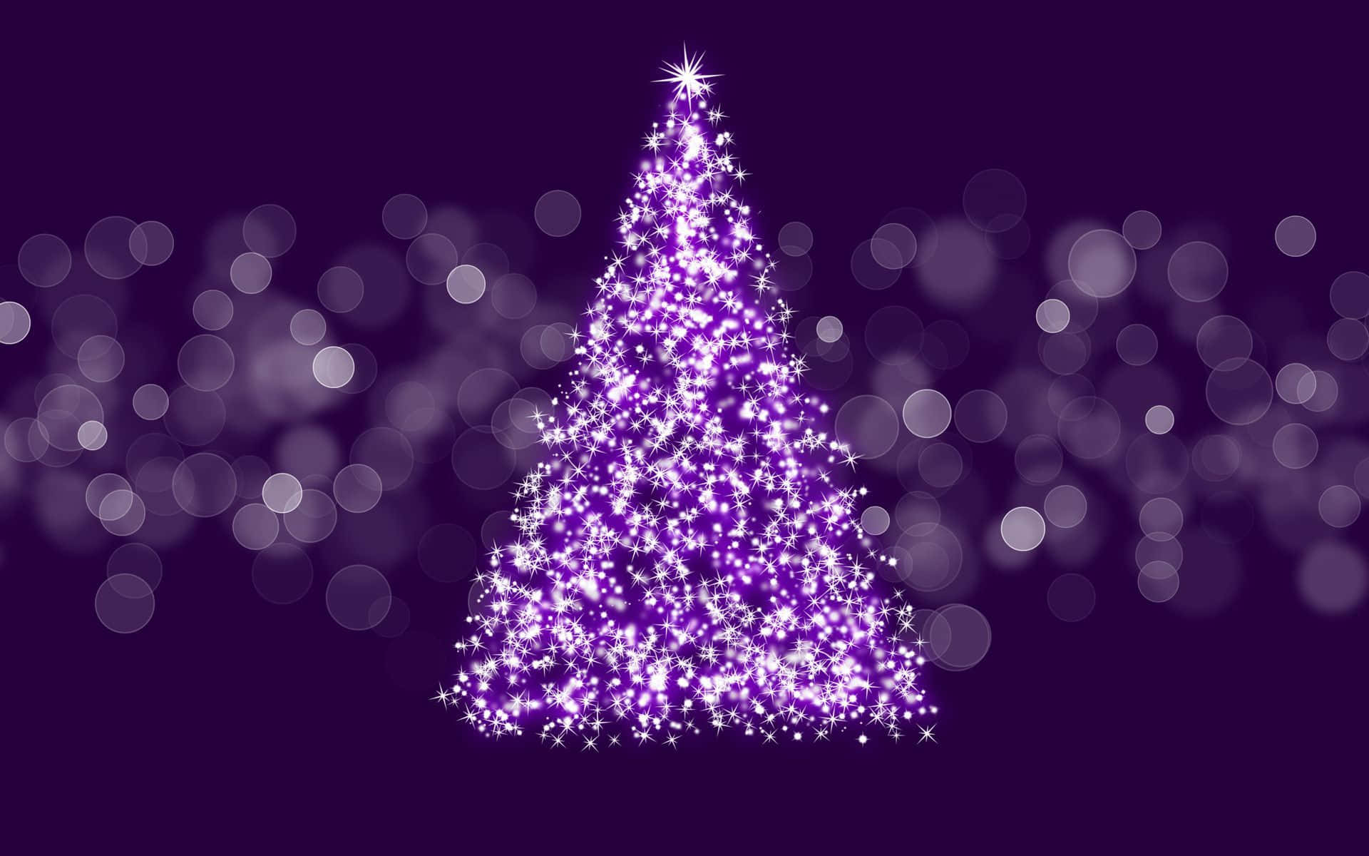 1920x1200 Purple Christmas Background
