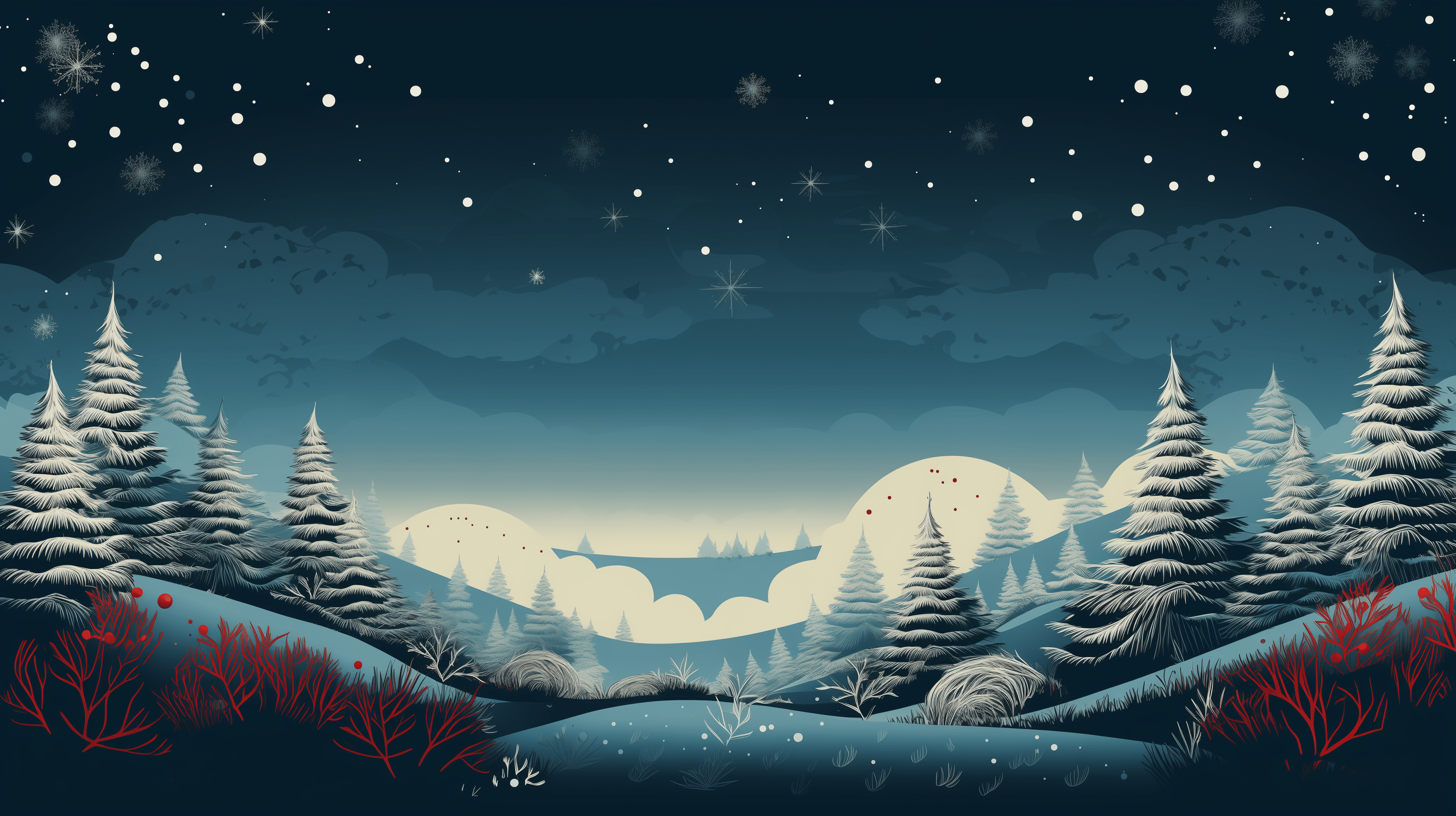 2912x1632 Christmas Wallpaper