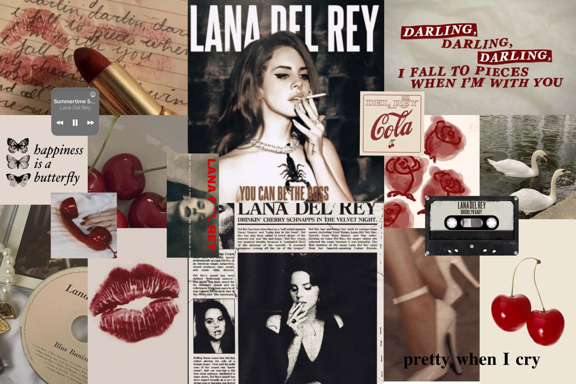 1920x1280 Lana Del Rey Aesthetic Wallpaper