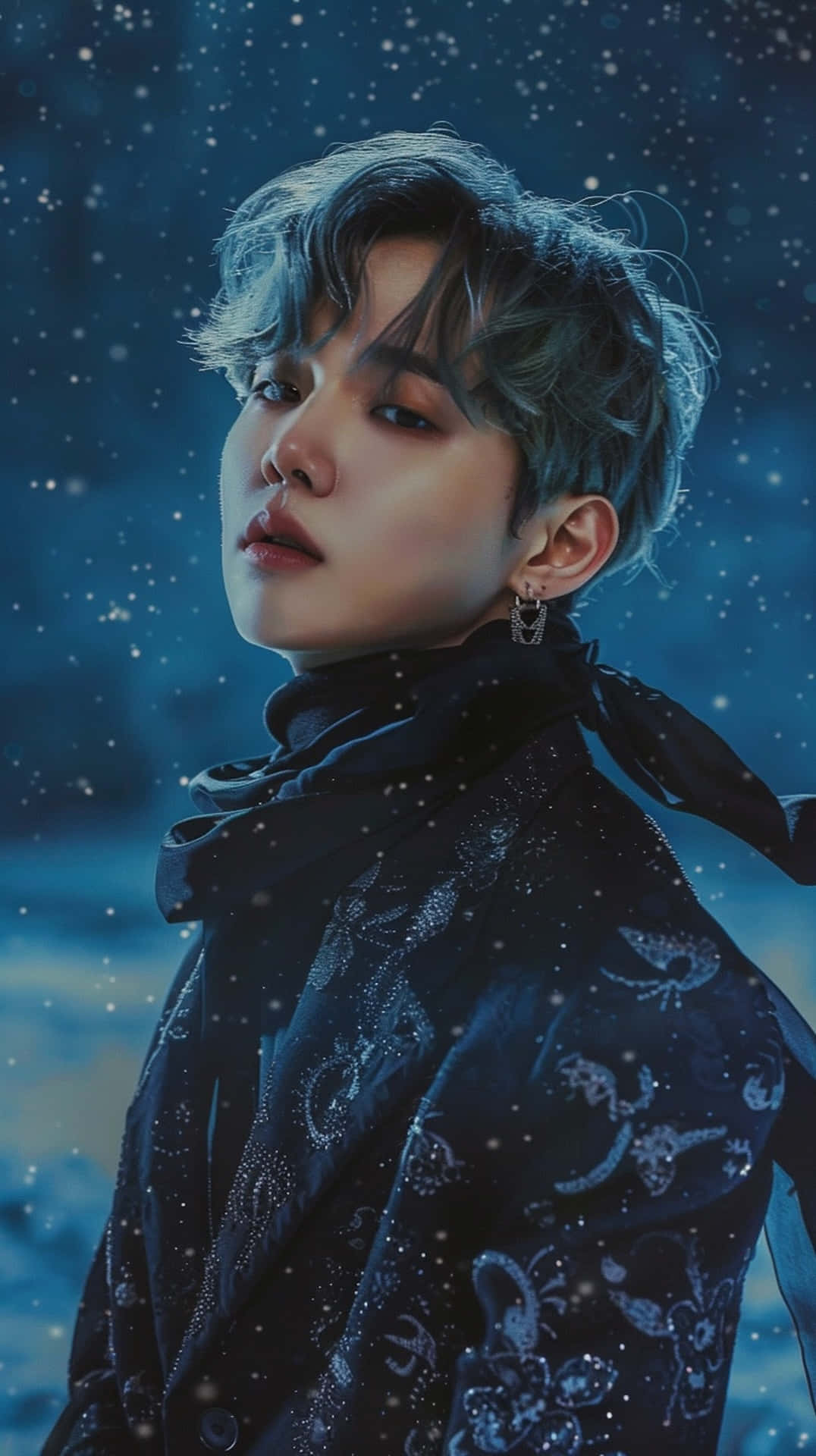1076x1920 Bts Suga Aesthetic Wallpaper