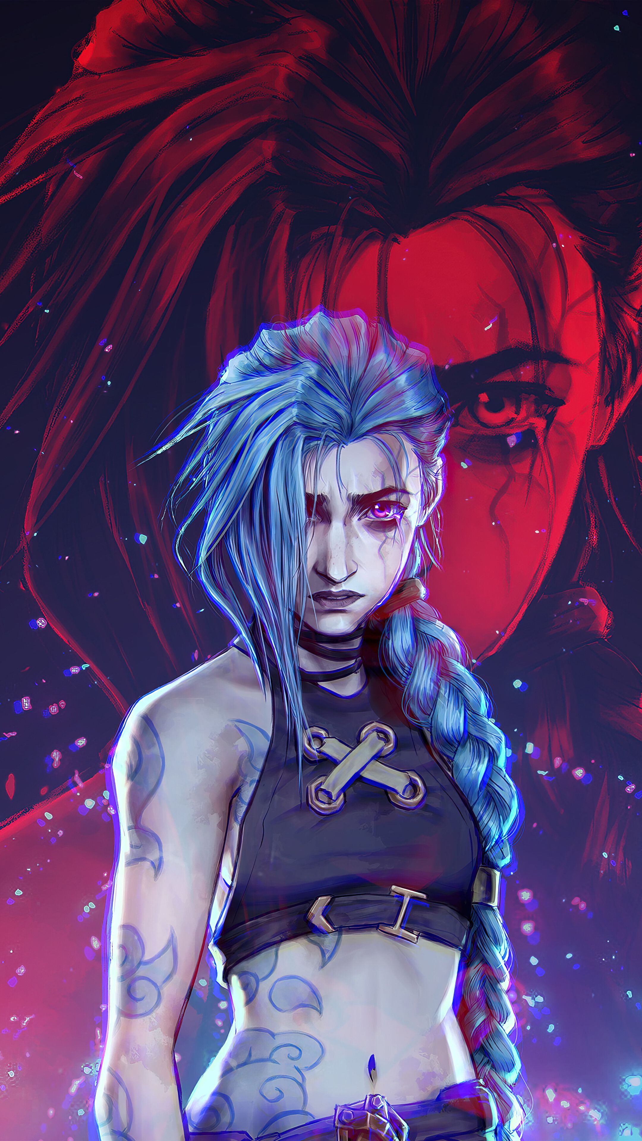 2160x3840 Arcane Jinx (Netflix Series) Wallpaper
