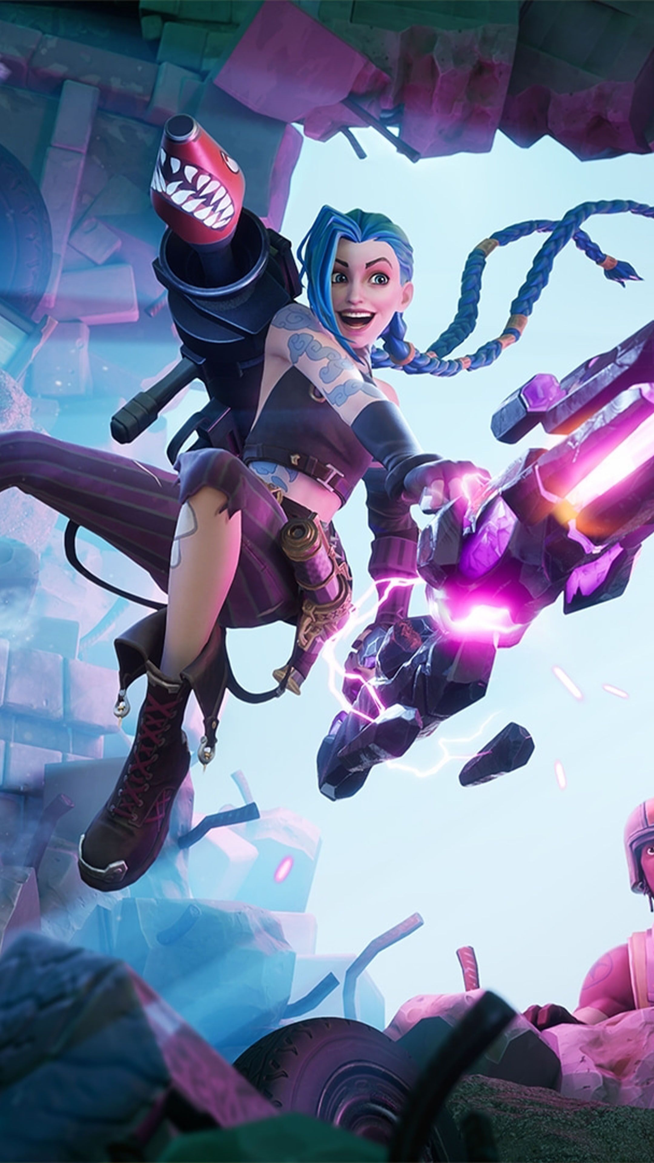 2160x3840 Jinx (LoL) Wallpaper (38 image