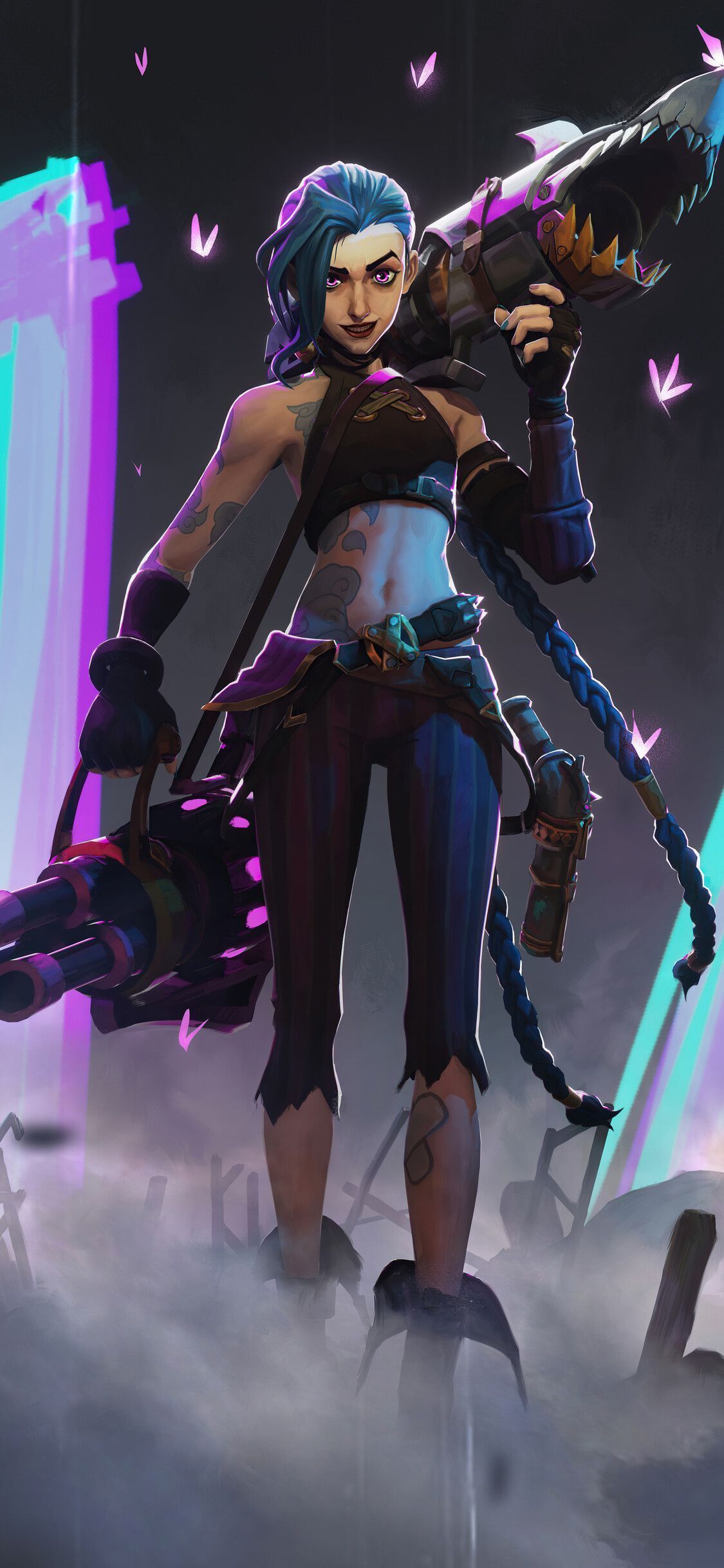 1125x2436 Arcane: League of Legends Wallpaper