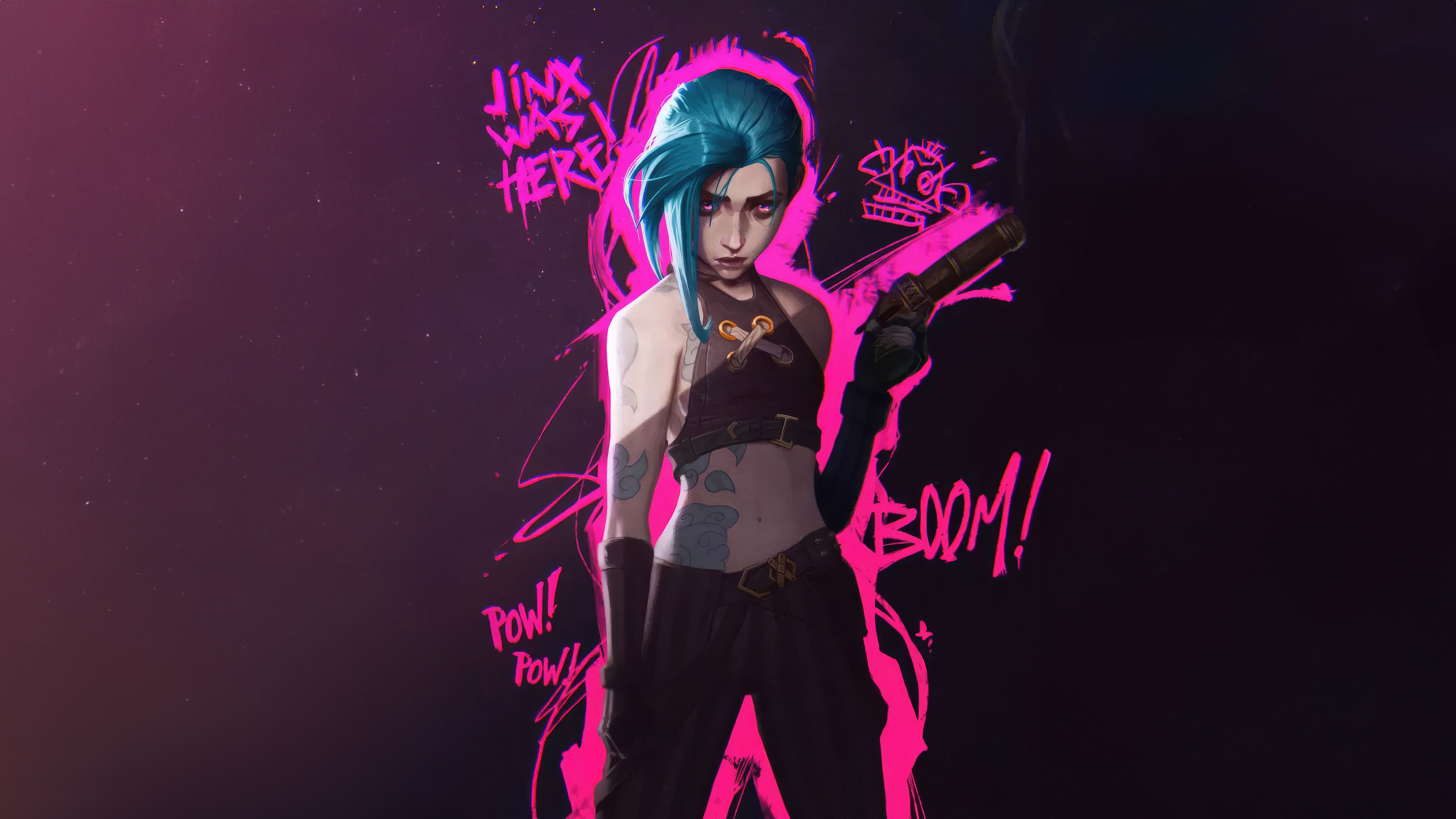 Jinx 4K Wallpapers Top Free Jinx 4K Backgrounds WallpaperAccess
