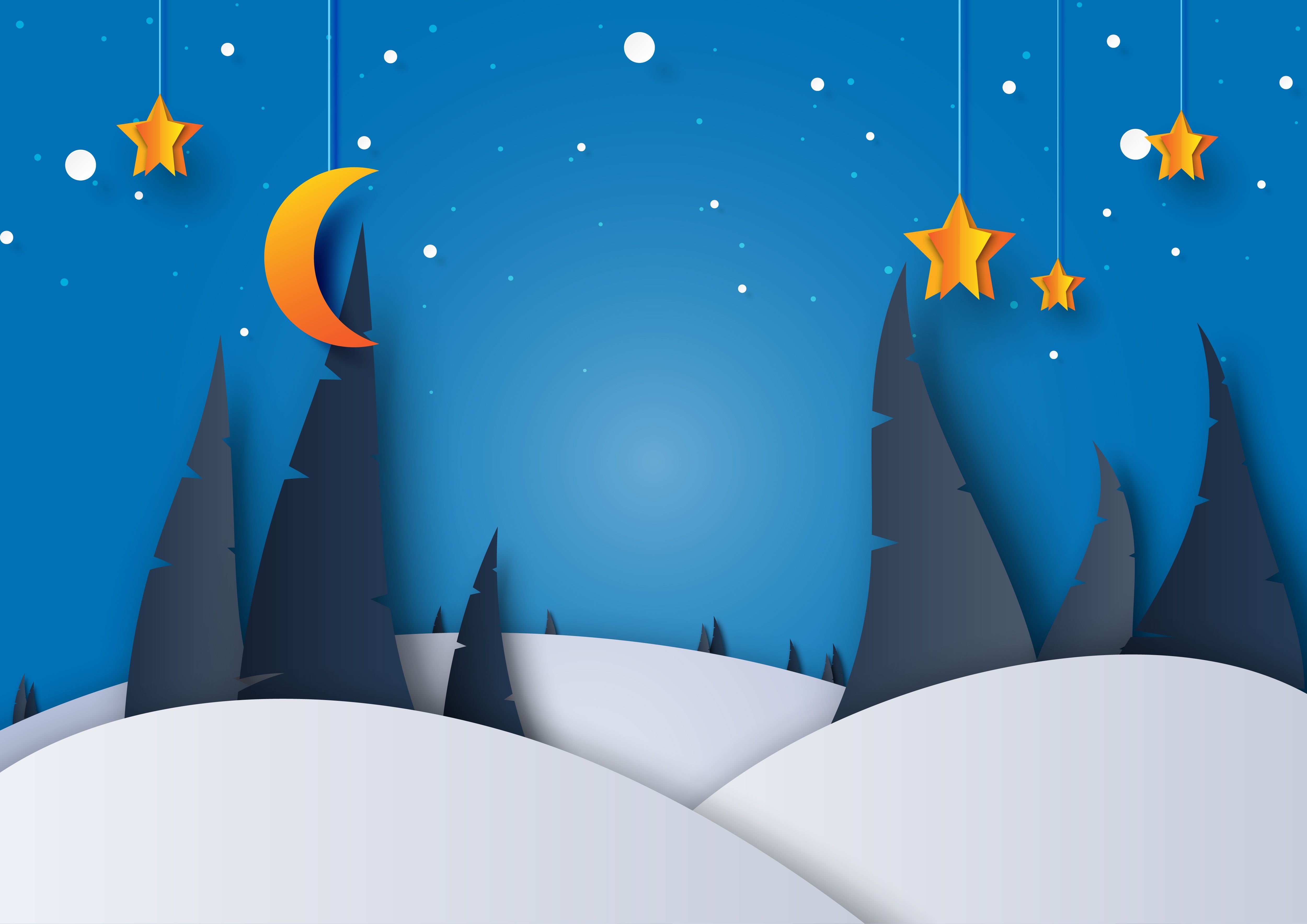 5000x3536 Christmas Digital Art 5k Wallpaper, HD