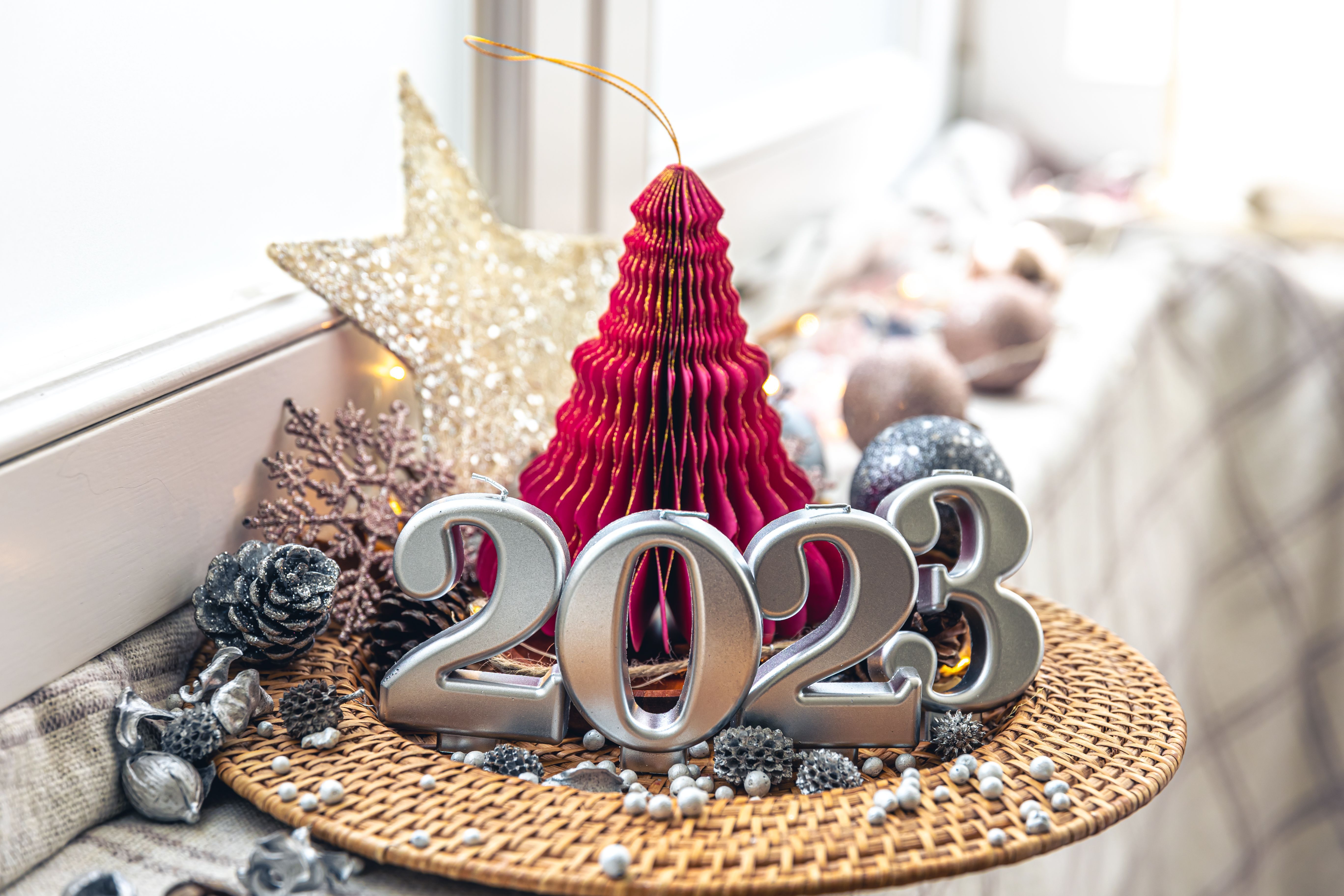 5472x3648 New year Wallpaper 4K, 5K, Happy