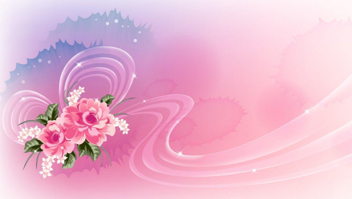 3d Wallpaper Big Pink Flower on Golden Triangles and Branches Background  Stock Image  Image of living flowers 218546267