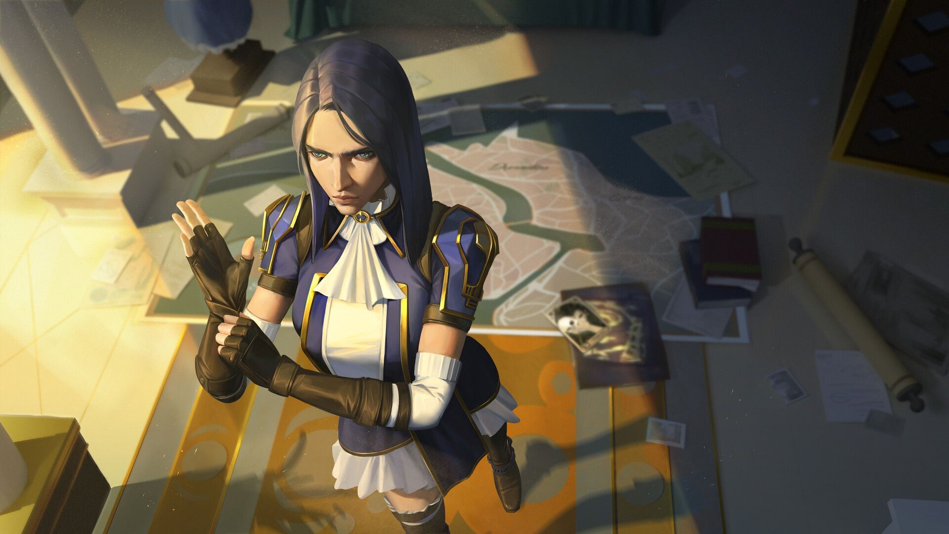 1920x1080 Caitlyn (League Of Legends) Wallpaper