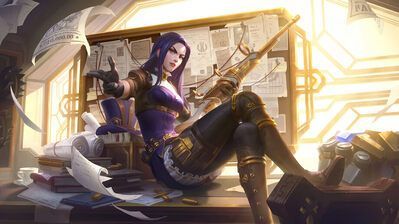 399x224 Caitlyn Arcane LoL Wallpaper iPhone