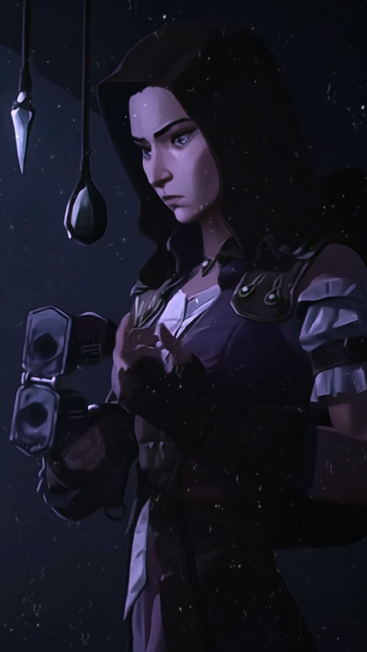 736x1308 Caitlyn Arcane wallpaper <3 ✨️Aesthetic