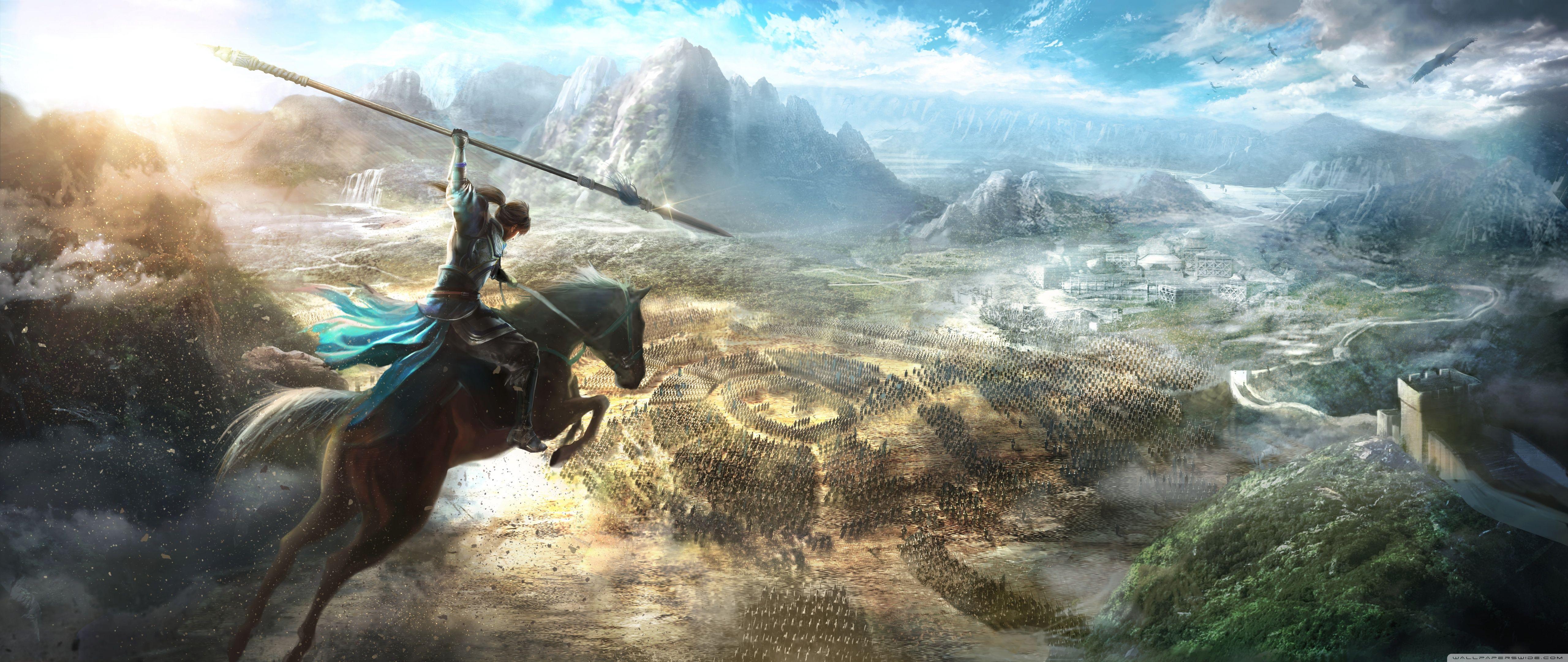 5120x2160 Dynasty Warriors 9 Key Art ❤ 4K HD Desktop Wallpaper for • Wide