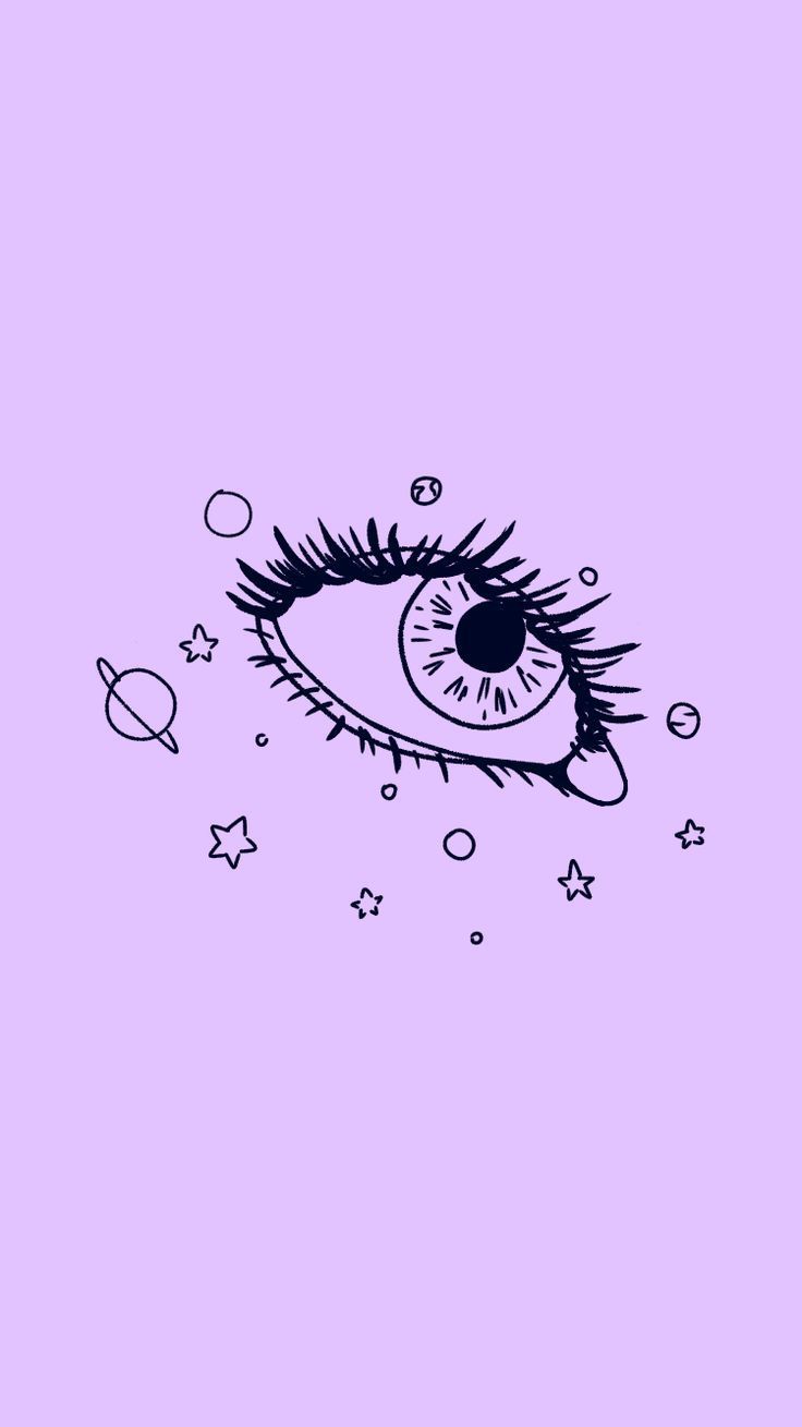 736x1309 Pastel purple minimalistic wallpaper