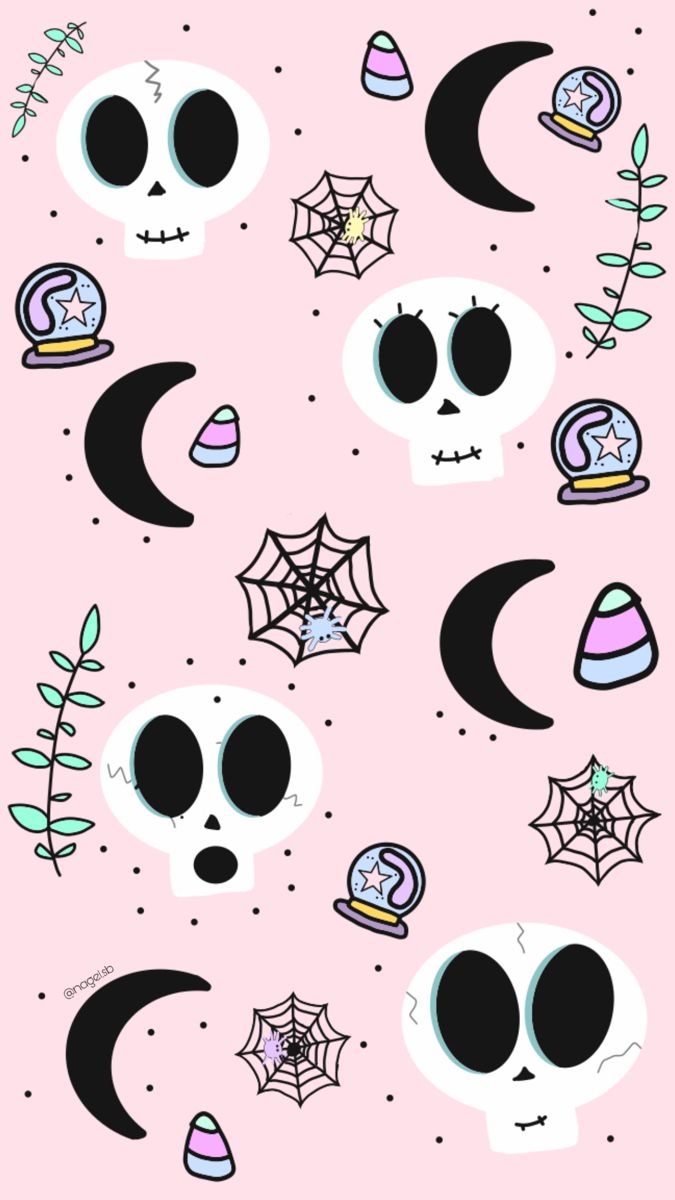 675x1200 Pastel grunge aesthetic Halloween