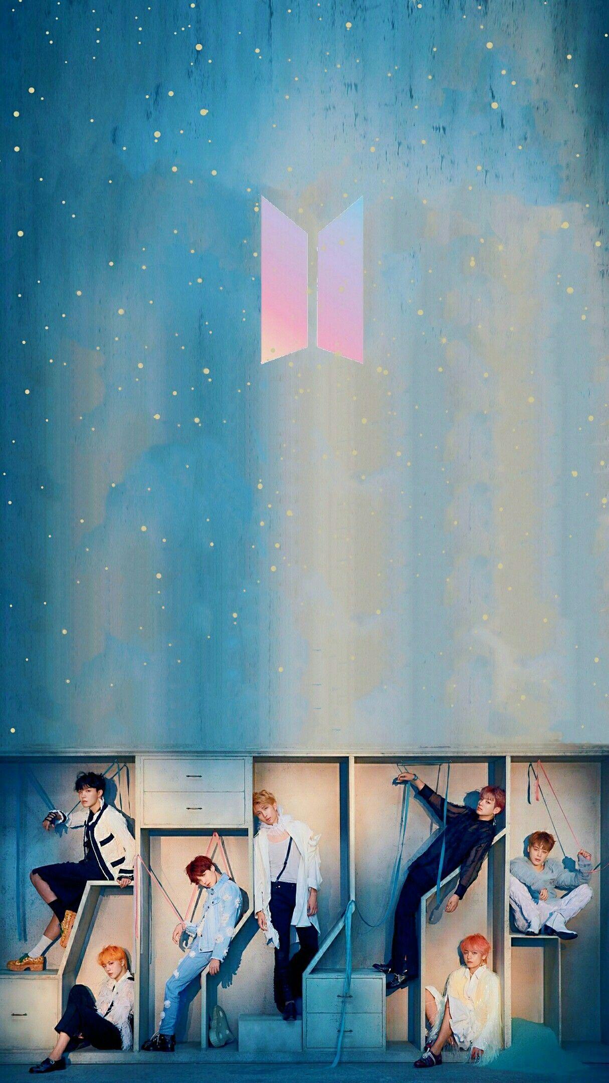 1215x2160 BTS Love Yourself: Answer Wallpaper