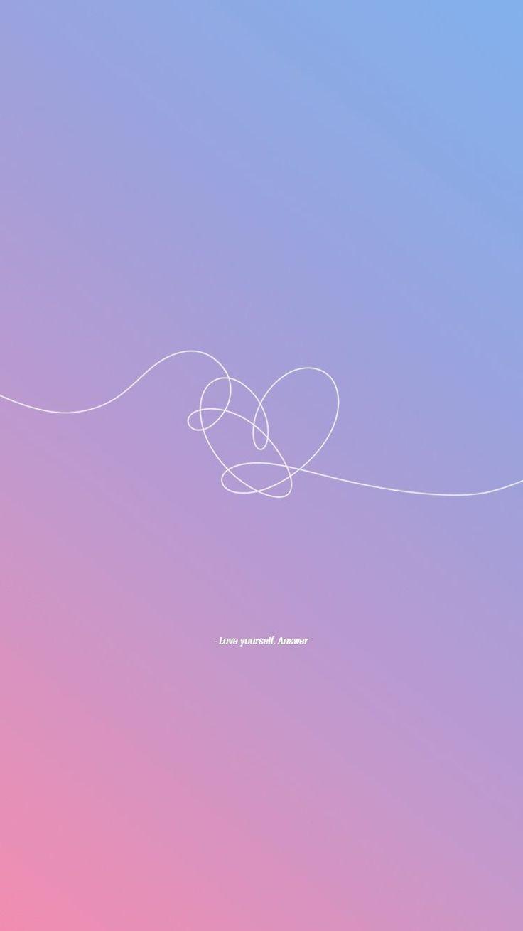 736x1309 bts love yourself answer wallpaper