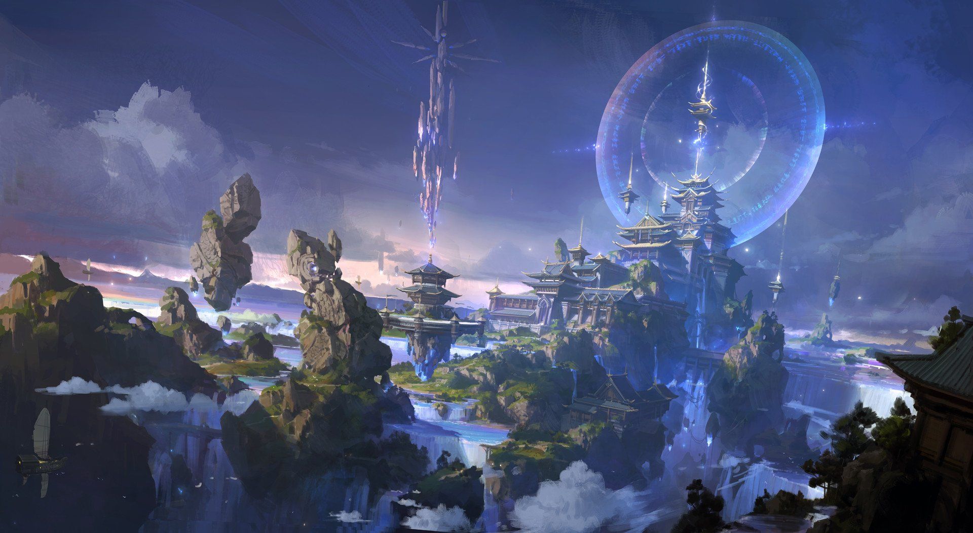 1920x1053 Shangri La Wallpaper