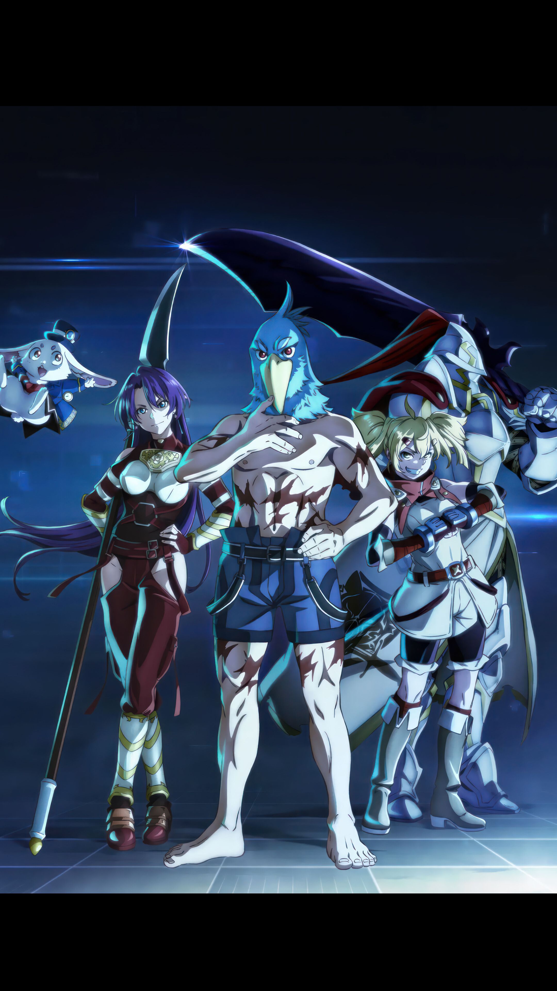 2160x3840 Shangri La Frontier Anime Characters 4K