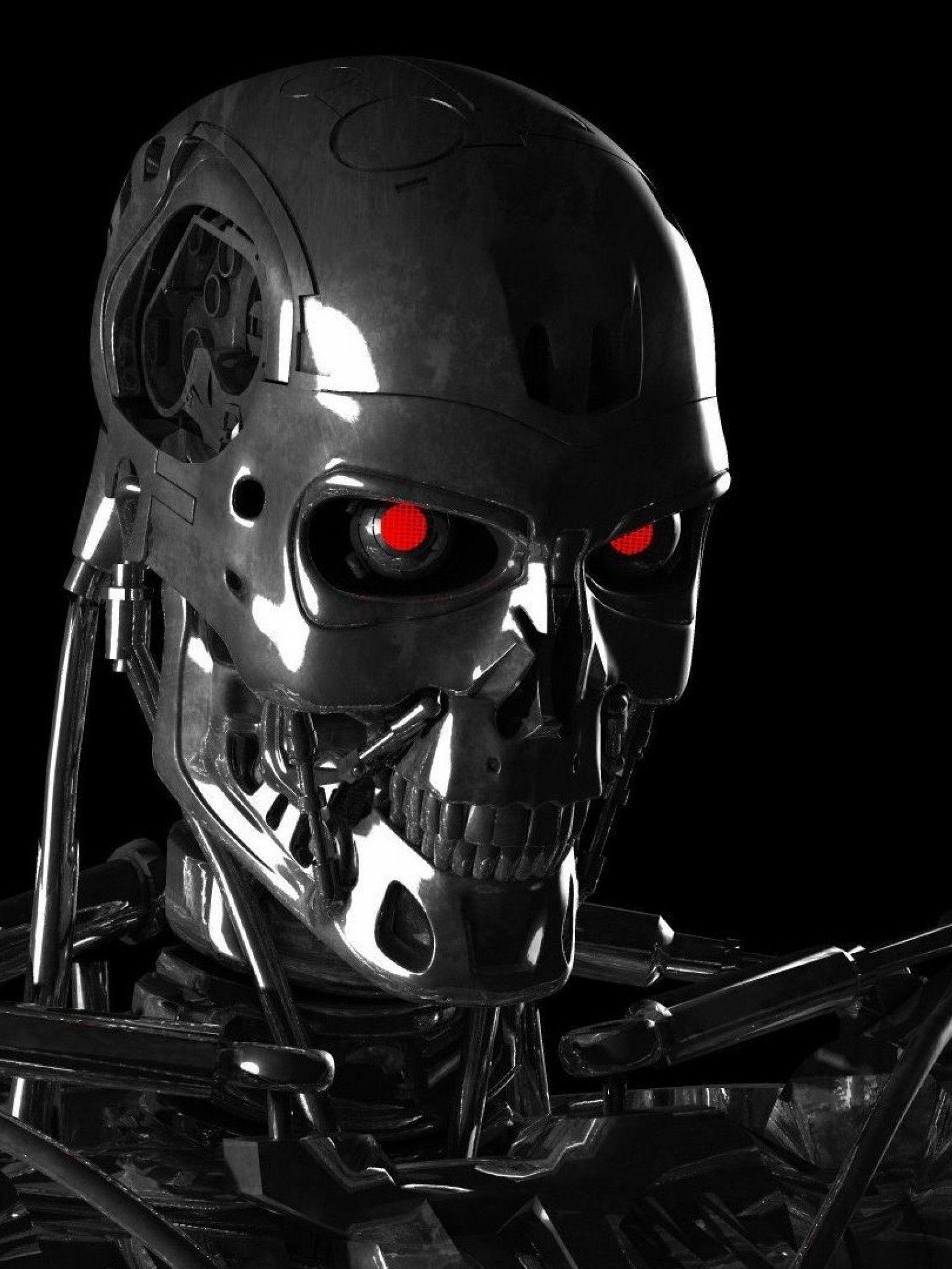 Terminator Skull Wallpapers Top Free Terminator Skull Backgrounds Wallpaperaccess