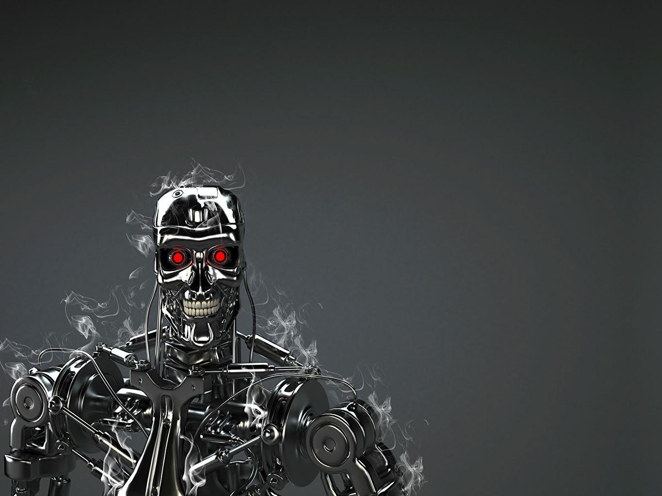 Terminator Skull Wallpapers Top Free Terminator Skull Backgrounds Wallpaperaccess