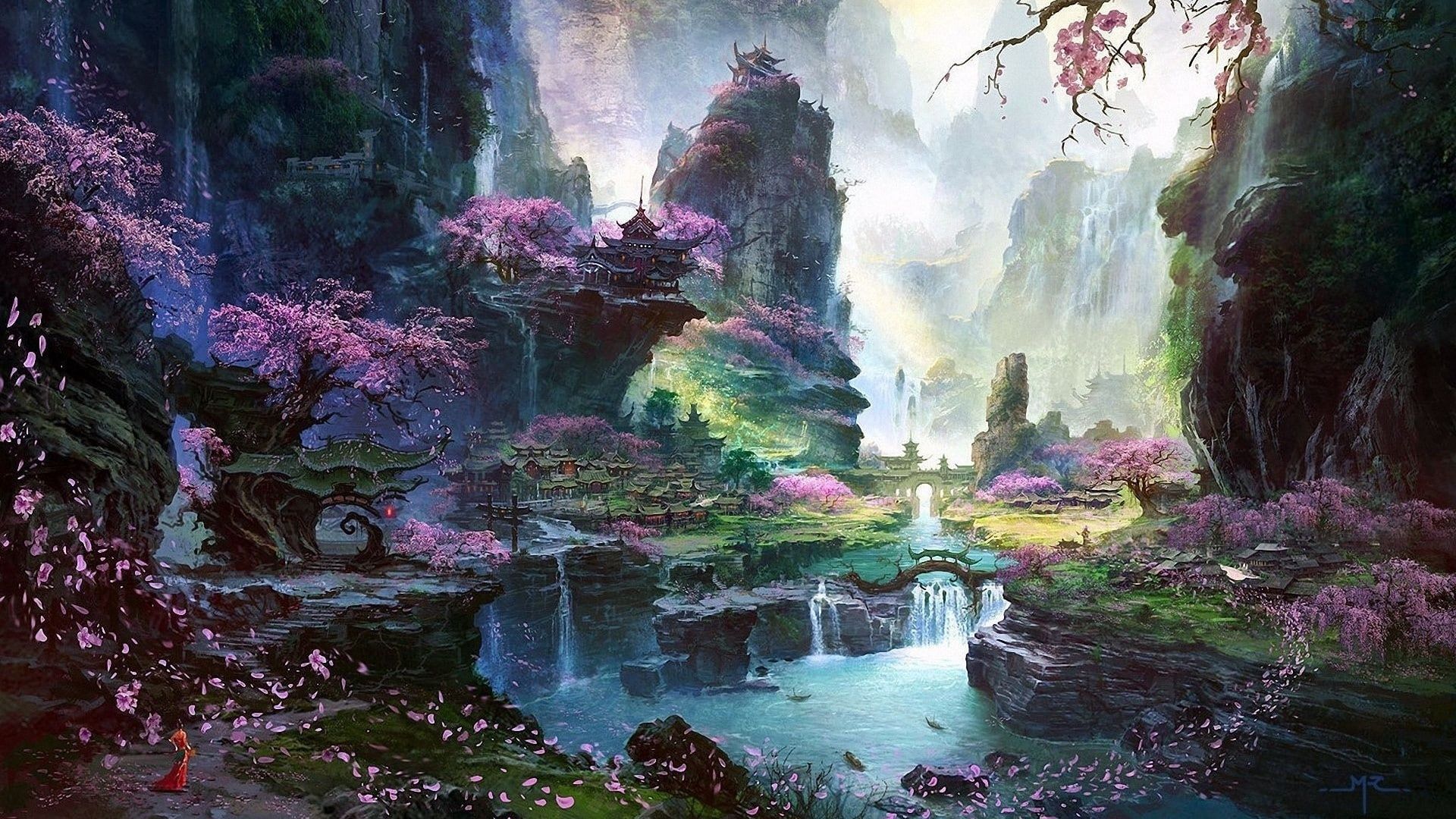 1920x1080 HD wallpaper: fantasy art, fantasy