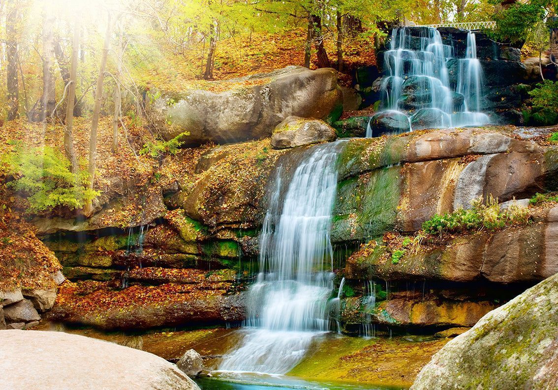 1134x794 Waterfall Fantasy Woven Self Adhesive
