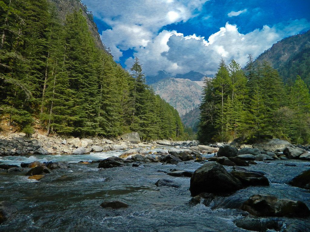 1024x768 kasol. Kullu, Himachal pradesh, India