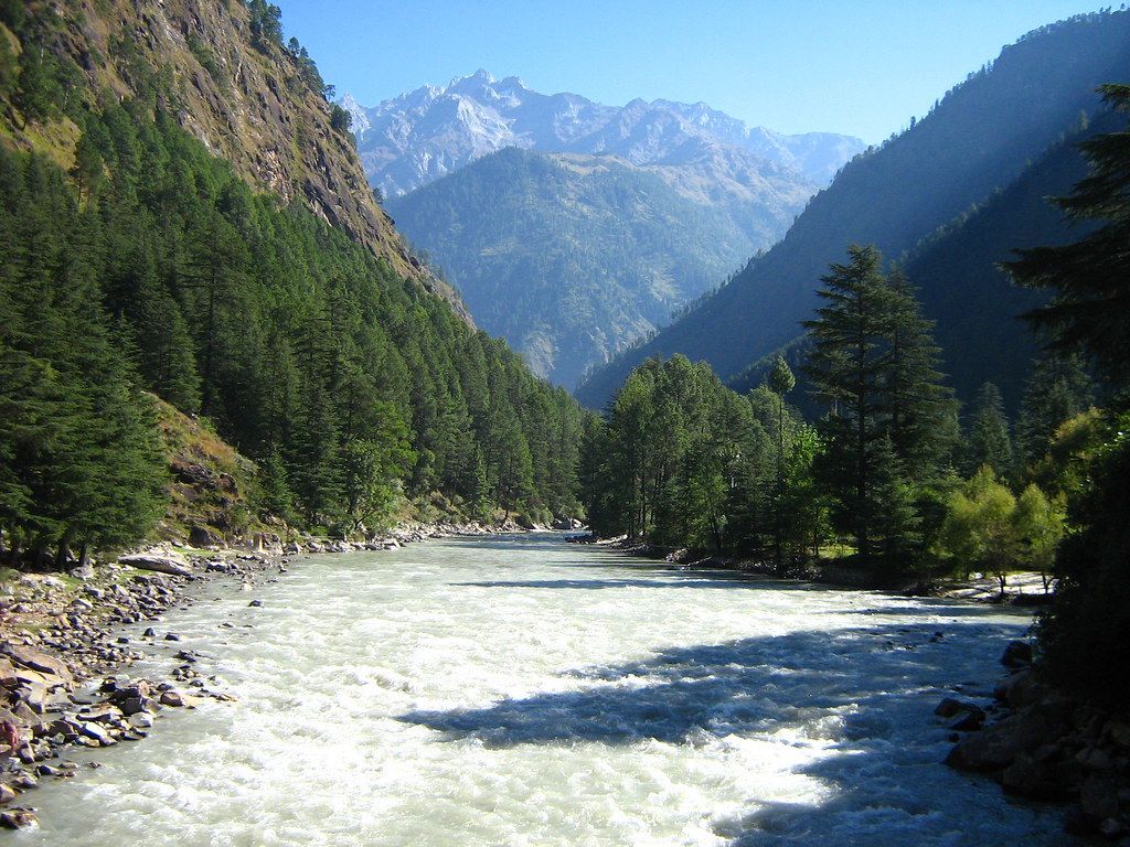1024x768 Parvati Valley. Kasol, Kullu Dist