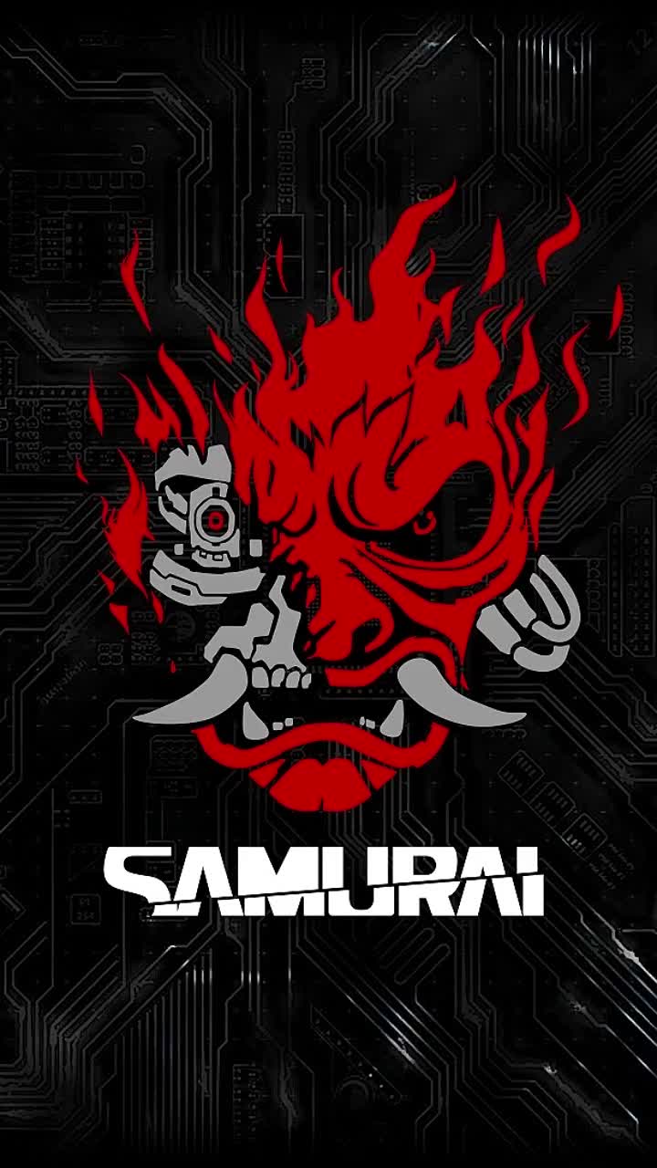 720x1280 Demon Samurai (Cyberpunk 2077) Mobile
