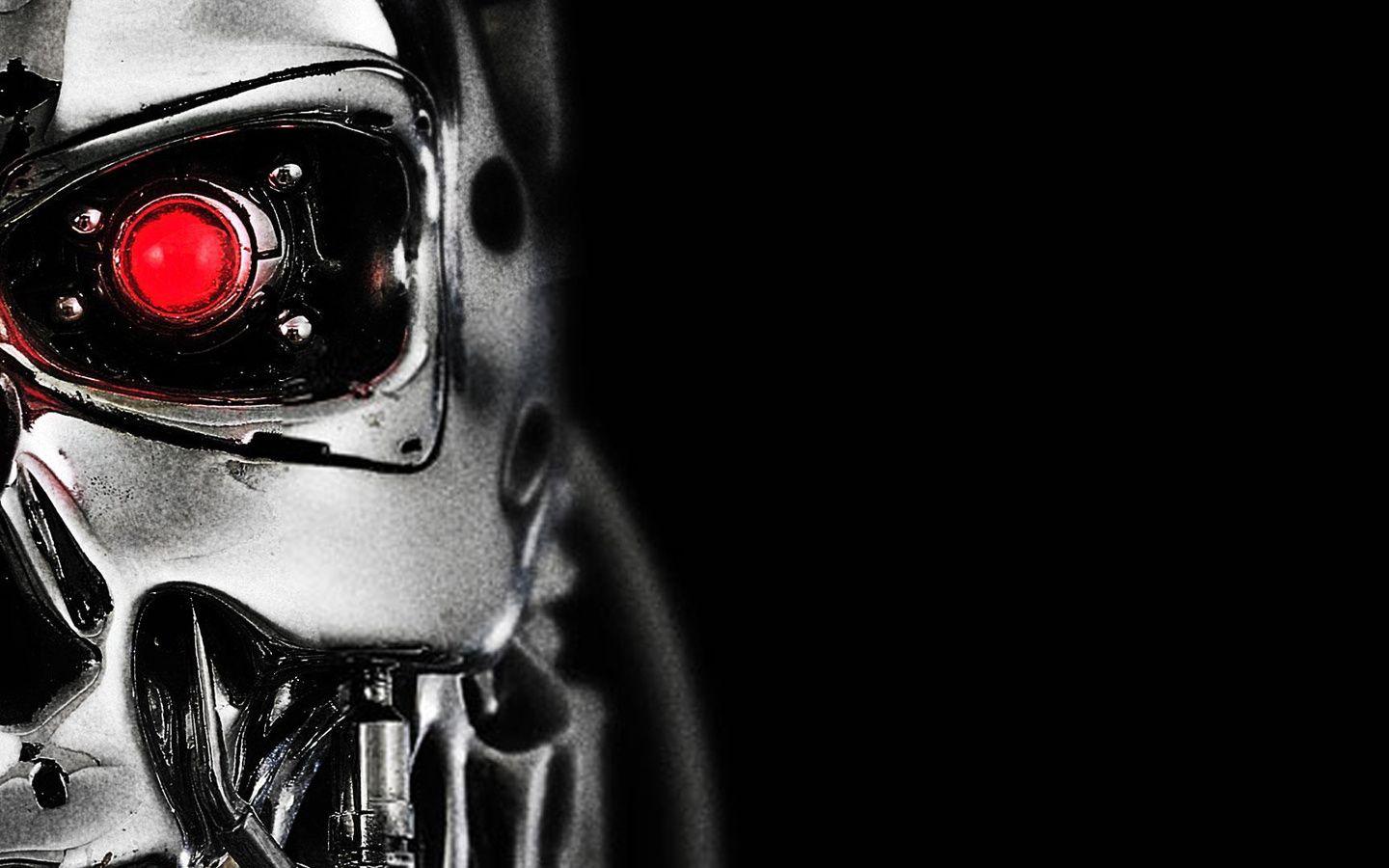 1440x900 Free download wallpaper Terminator T 800 Endo Terminator