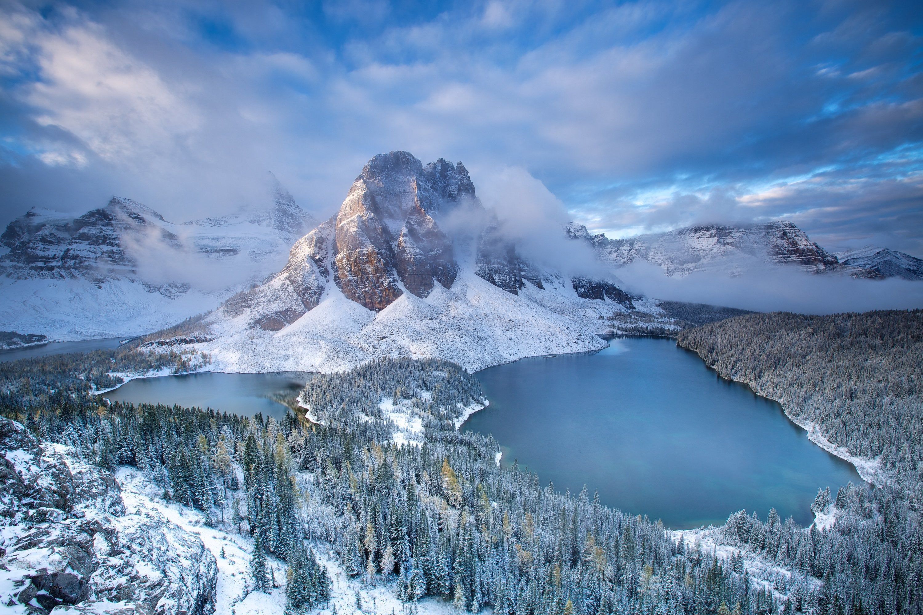 3000x2000 First Snow. Landscape Photo. Richie