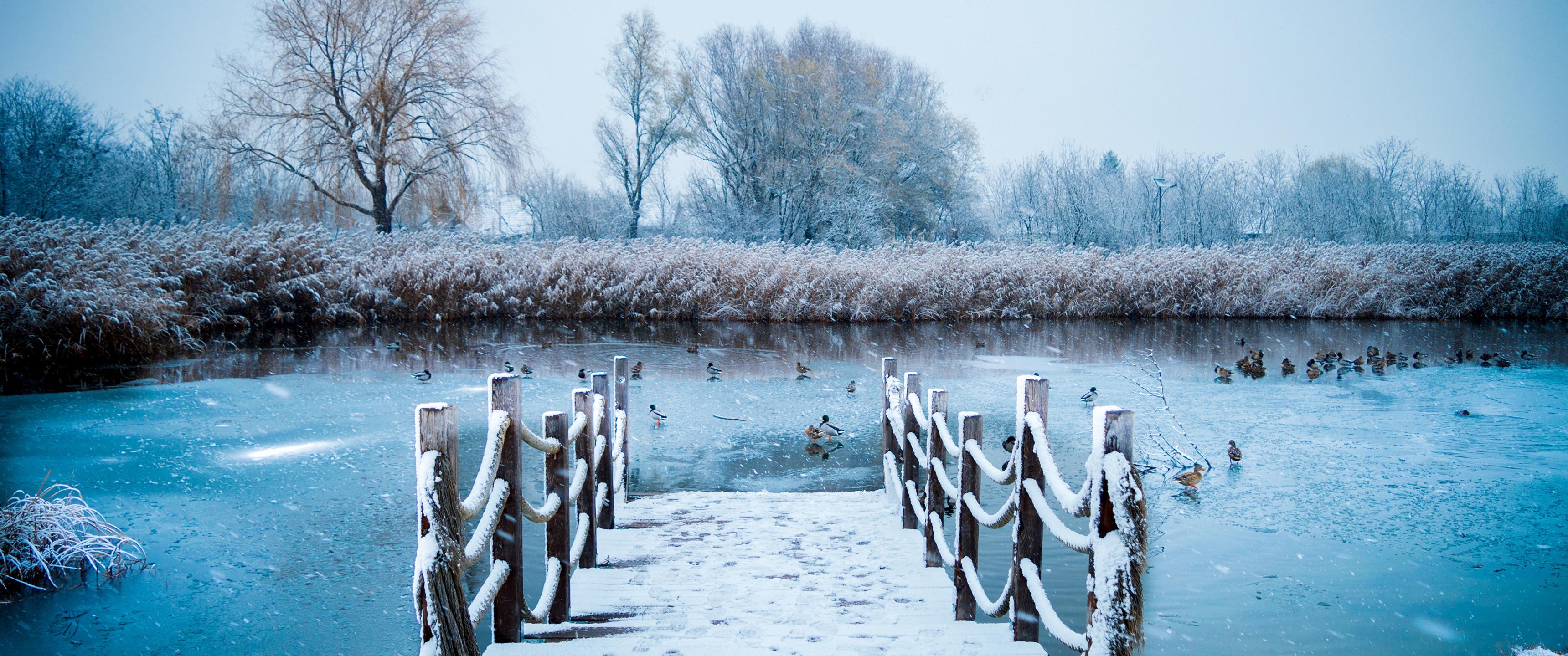 3440x1440 First Snow 3440x1440 : r