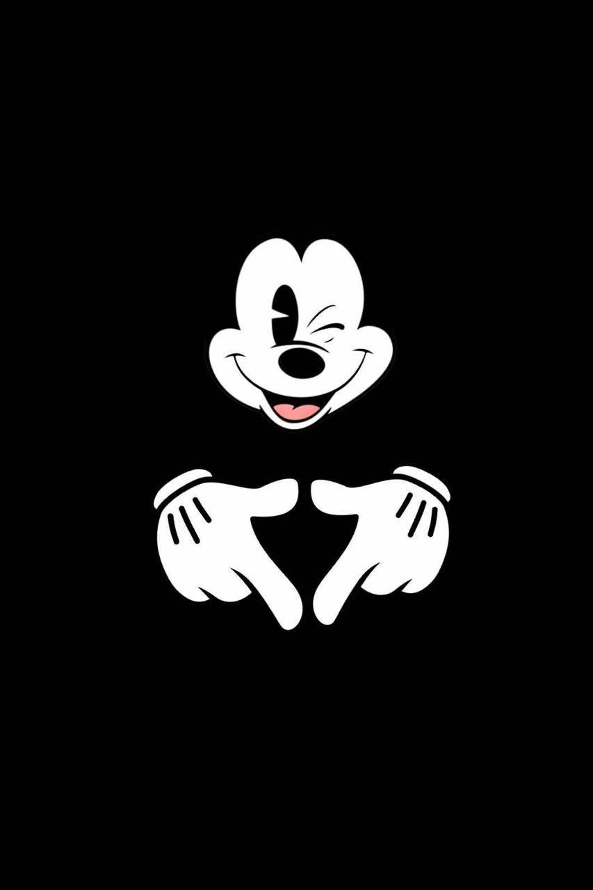 Black Mickey Mouse Phone Wallpapers - Top Những Hình Ảnh Đẹp