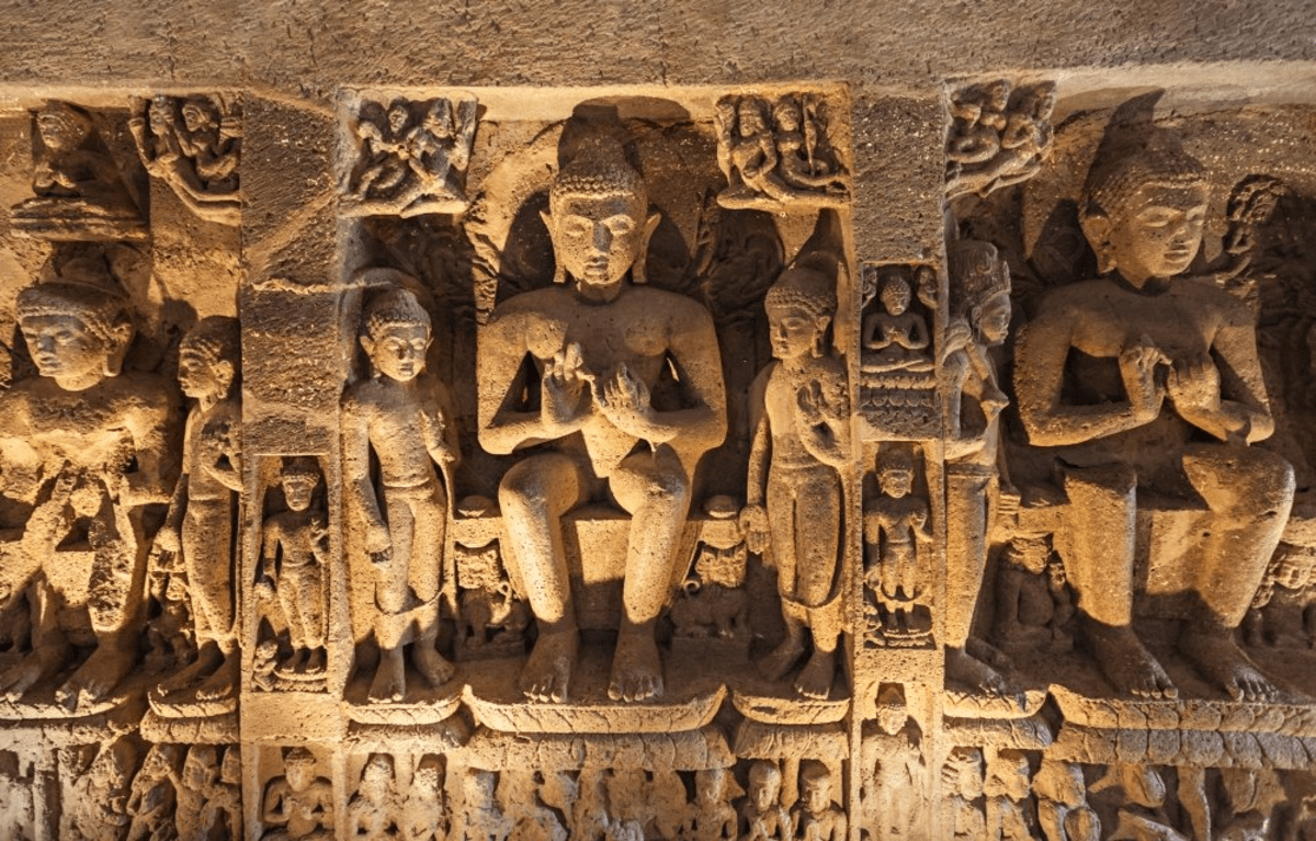 1200x767 Ajanta Caves Near Aurangabad Photo